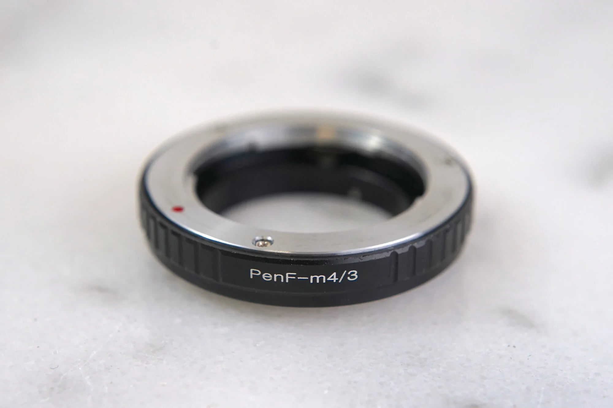 Olympus Pen F to Micro 4/3rds Lens Adapter