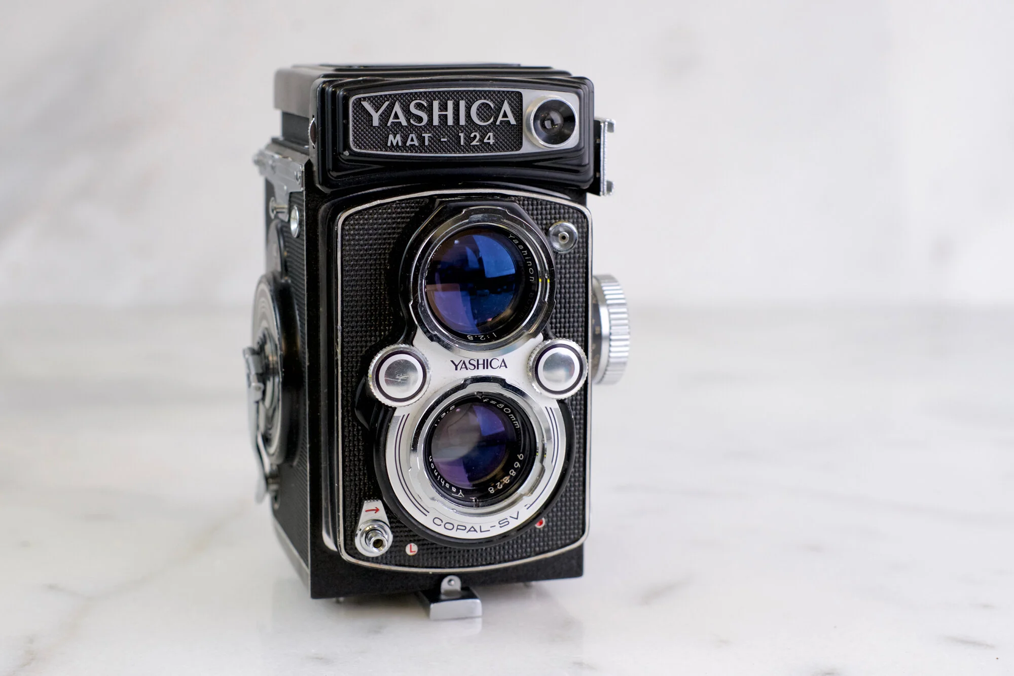 Yashica Mat 124 TLR Medium Format Film Camera with Recent CLA
