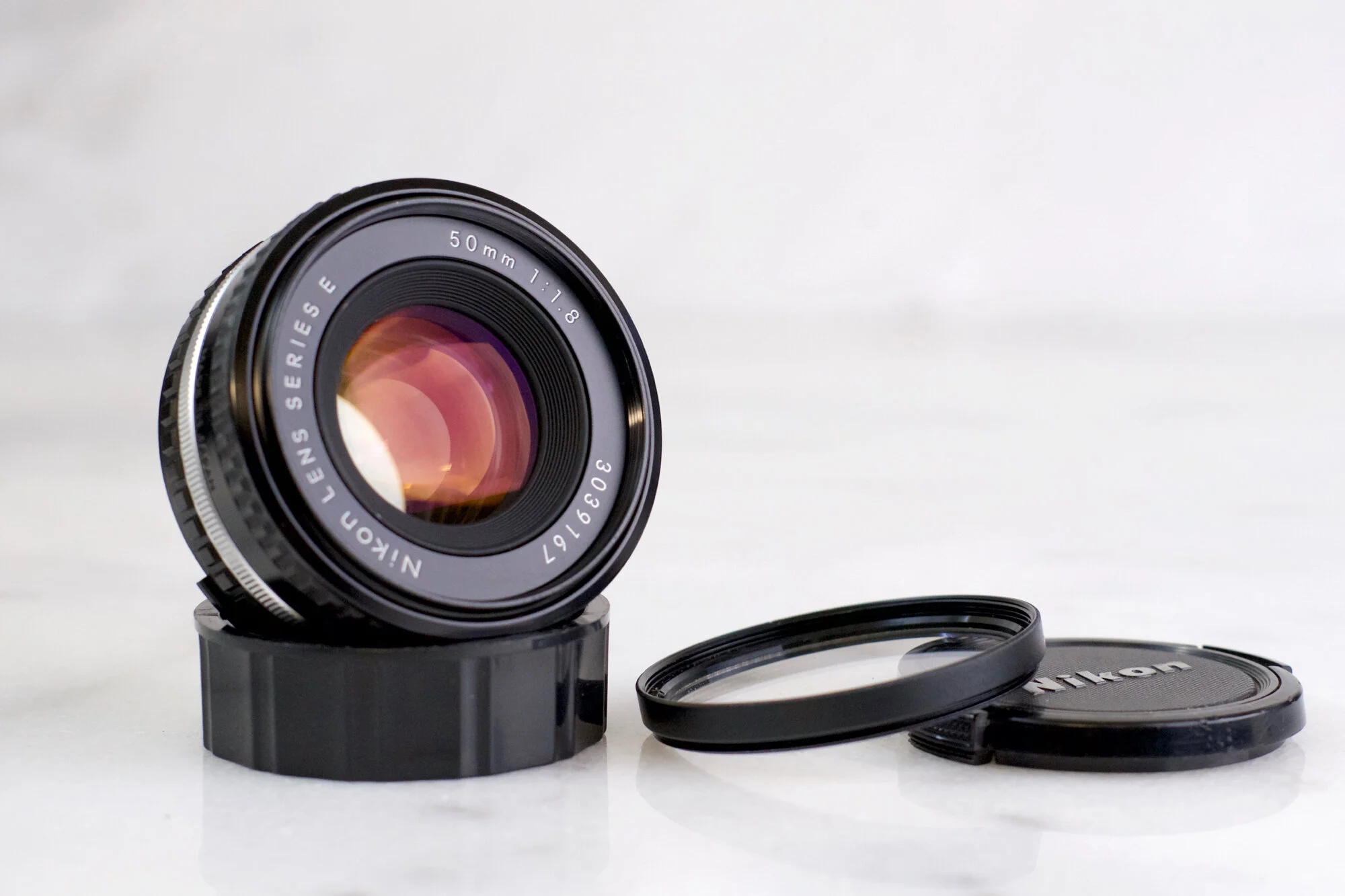Nikon Series E 50mm F/1.8 Fast Prime Standard Lens - AIS Pancake Lens