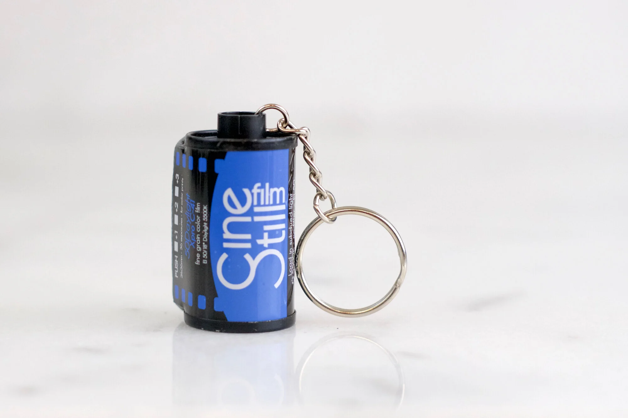 Cinestill 50 D 35mm Film Canister Key Chain