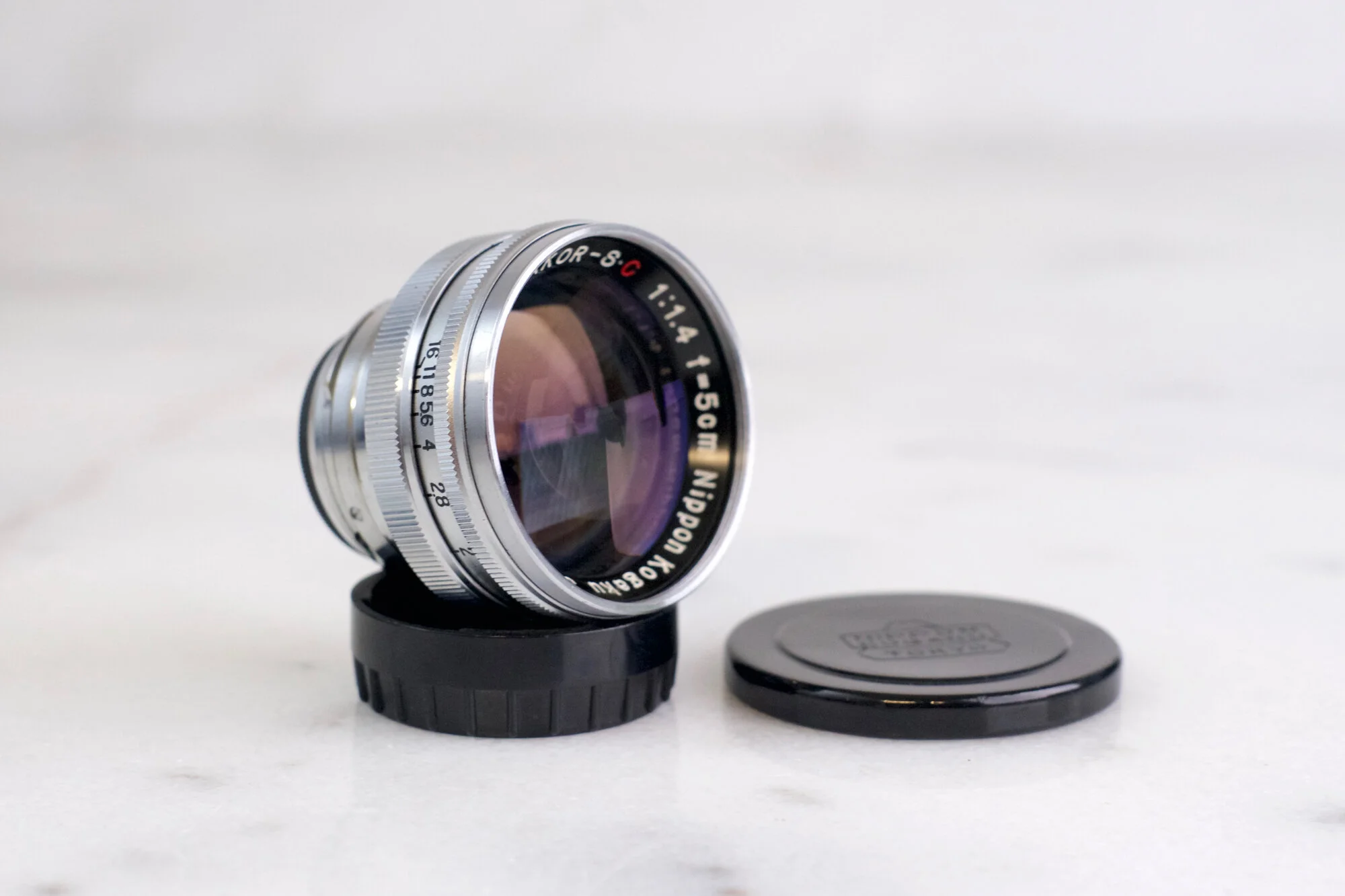 Nikon Nippon Kogaku Nikkor SC 50mm S Mount Rangefinder Fast