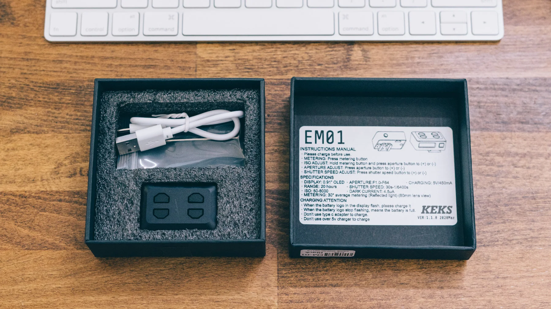 KEKS EM01 Light Meter — F Stop Cameras