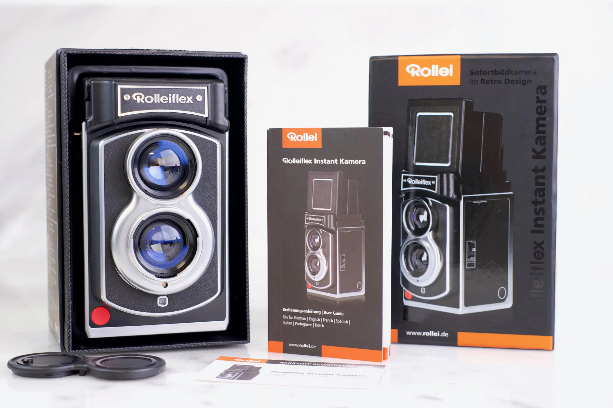 Rolleiflex Instant Kamera - Fujifilm Instax Twin Lens Reflex Camera - New in Box