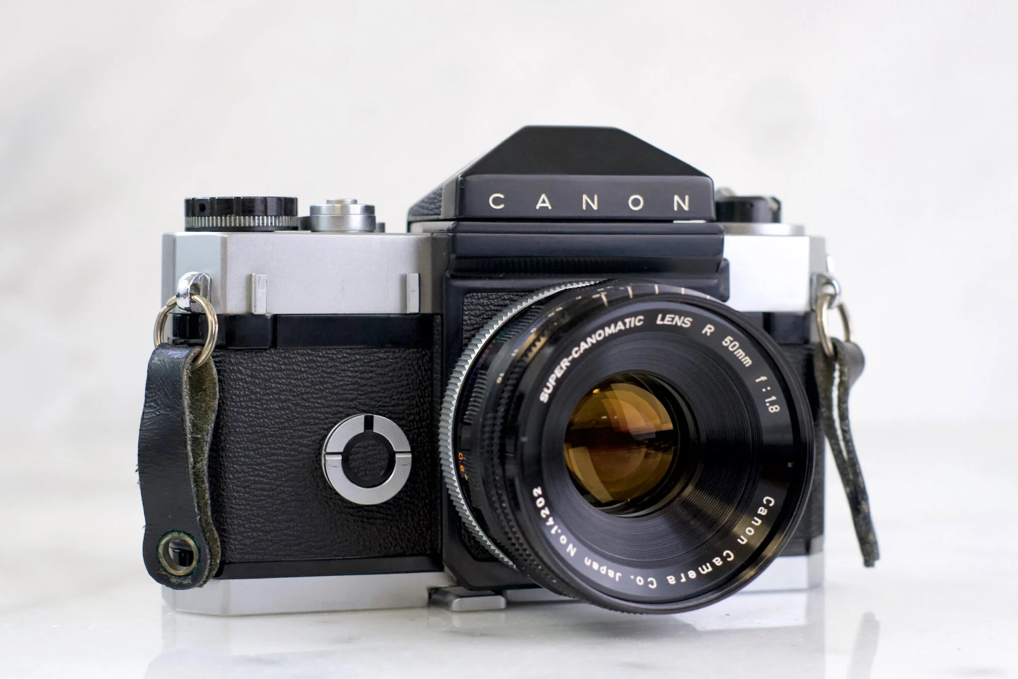 Canon Canonflex 35mm Film SLR Camera with Super Canomatic Lens R 50mm F/1.8