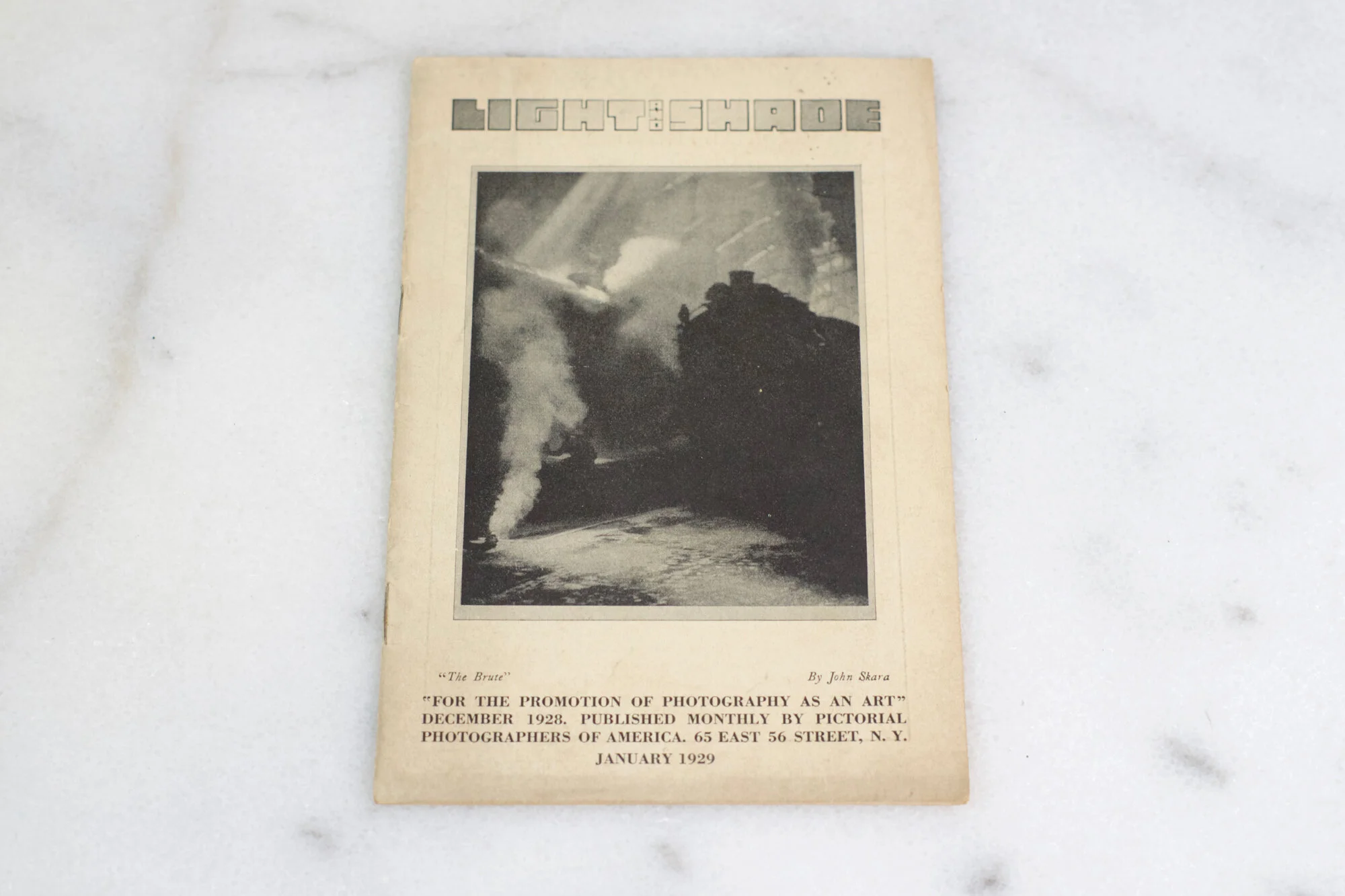 Light and Shade 1929 Photography Pamphlet