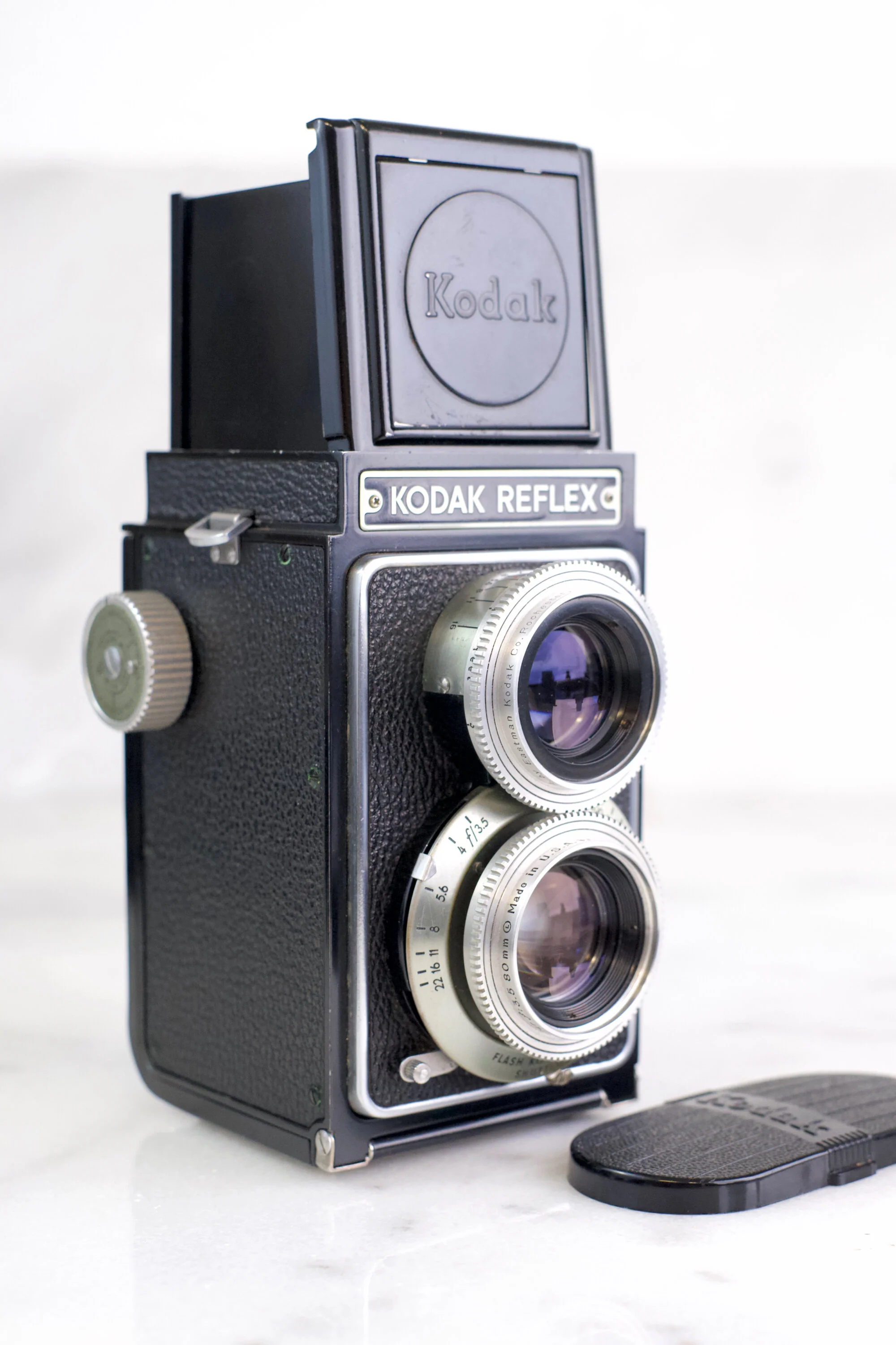 Kodak Reflex TLR Medium Format Film Camera Fully Functional — F