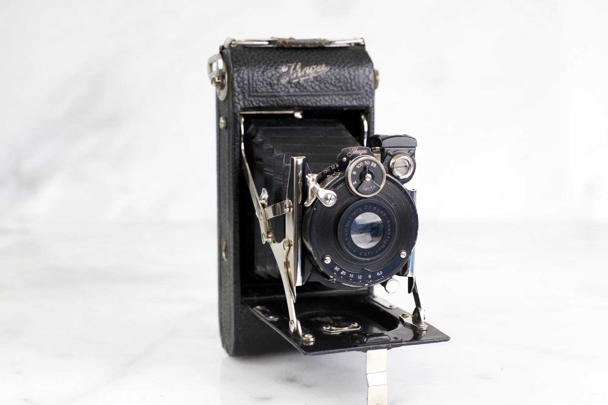 Ihagee 6x9 120 Medium Format Folding Camera with 105mm f/6.3 Anastigmat Lens and Zenith Shutter - Fully Functional