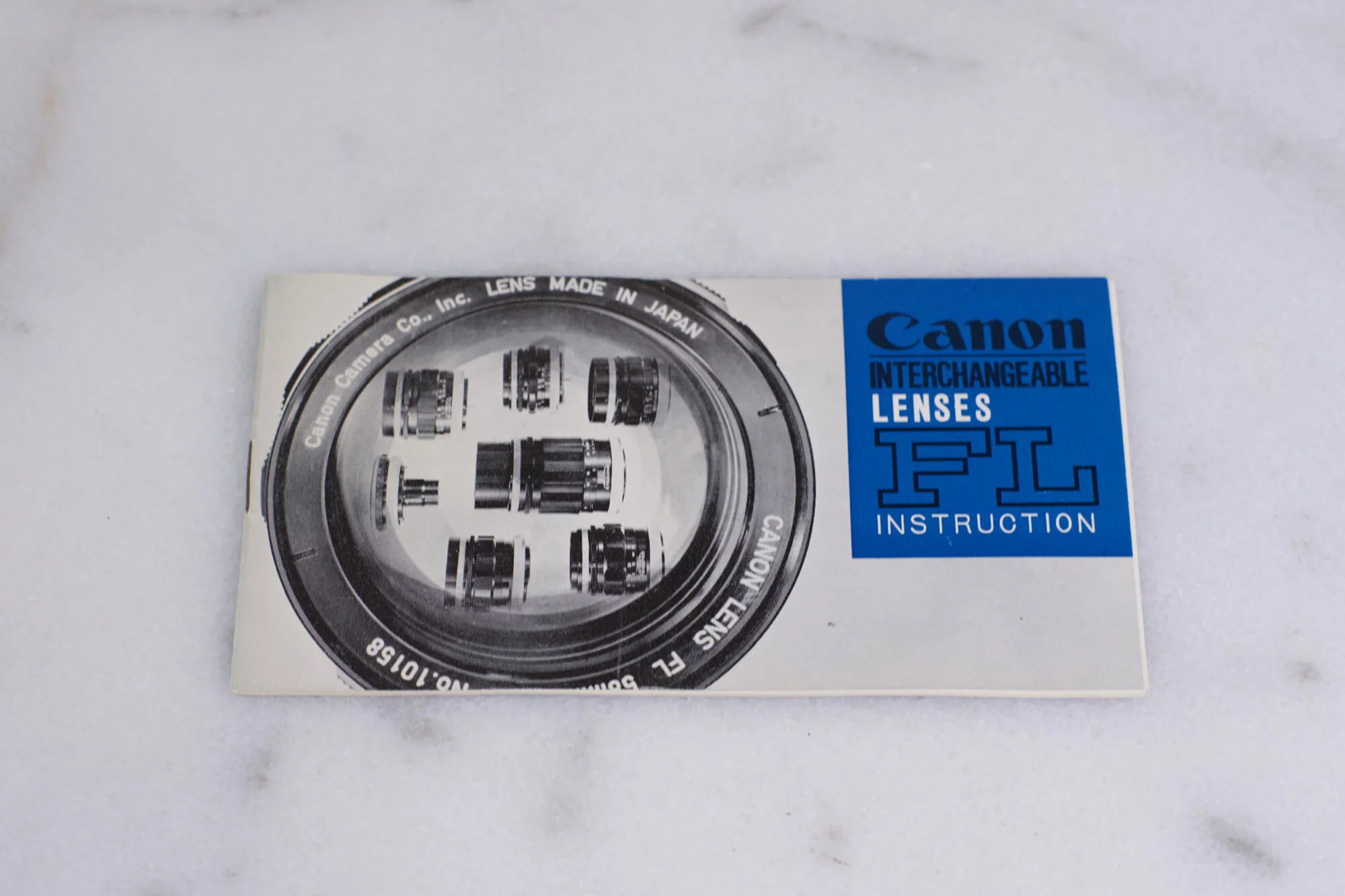 Canon FL Lenses Original Users Manual