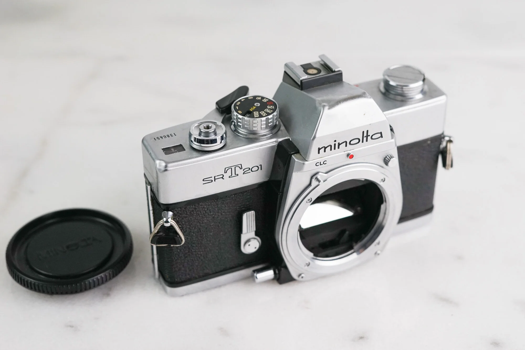 Minolta SR-T 101 MLU (Mirror Lock Up) Version 35mm Film SLR Camera Body - Fully Functional