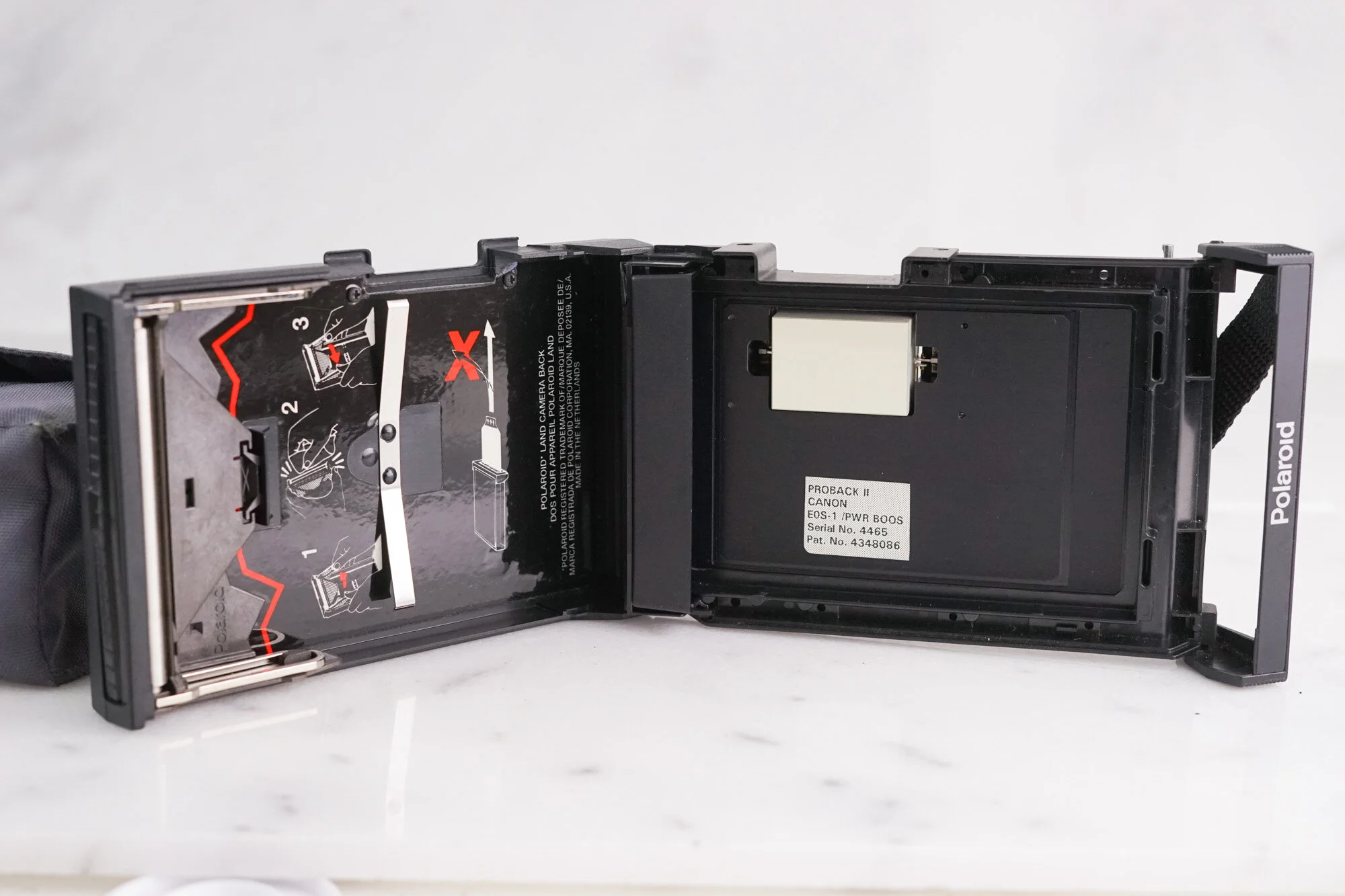 NPC Proback II for Canon EOS 1 - Polaroid Pack Film Back for Canon 