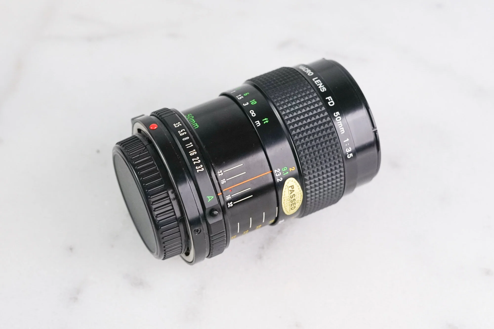 Canon FD 50mm f/3.5 Macro Lens - Not in Perfect Condition