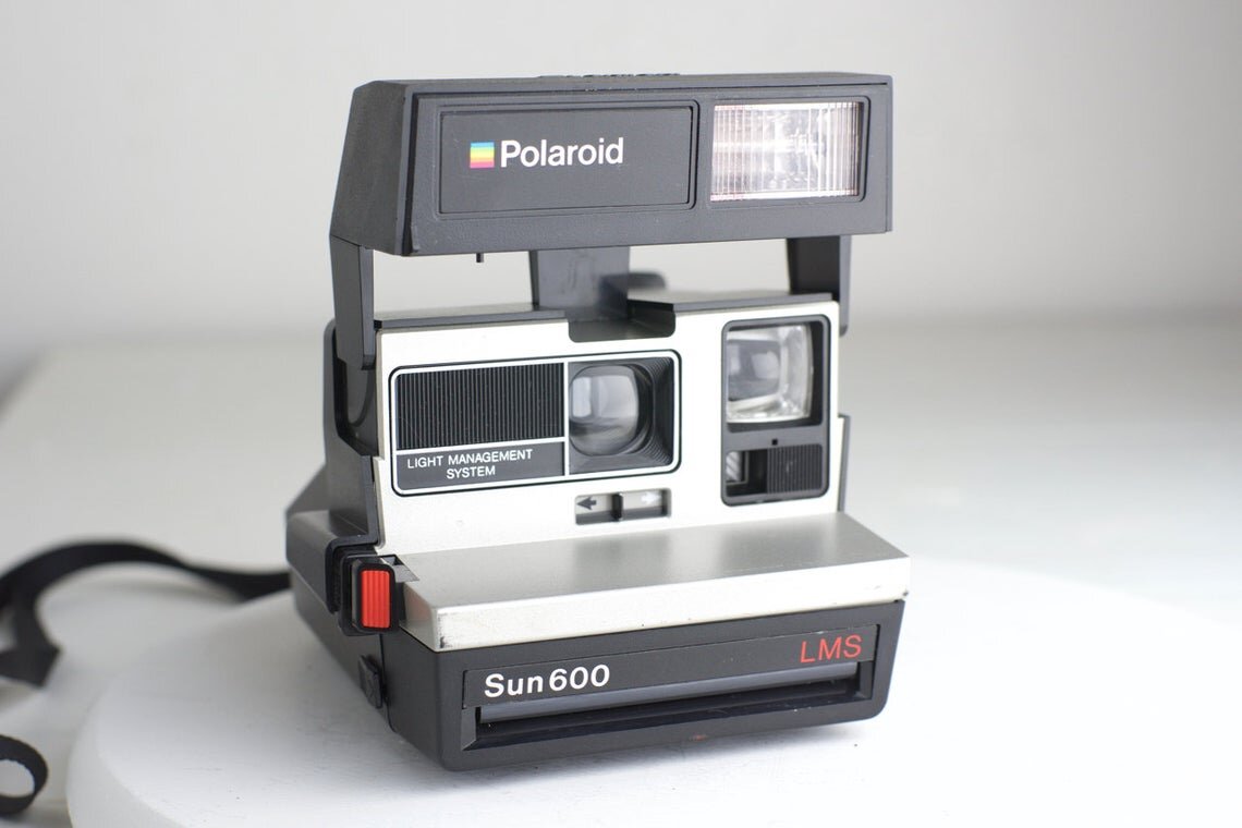 Polaroid Sun 600 LMS Instant Camera - Fully Functional