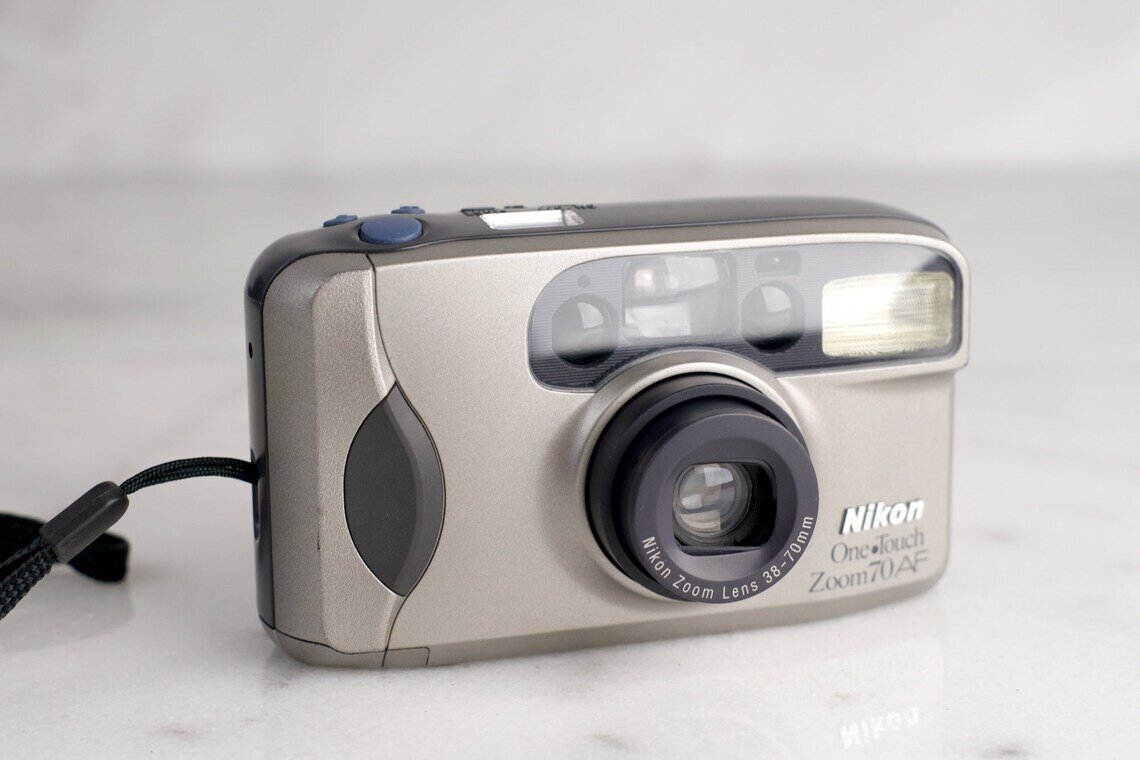 Nikon One Touch Zoom 70 AF Point and Shoot 35mm Film Camera — F