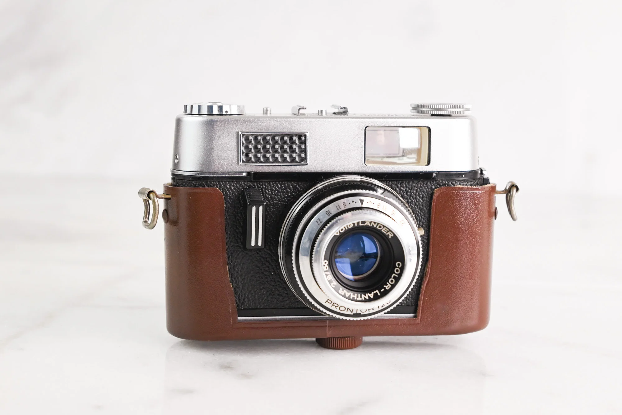 Voigtlander Vitoret D 35mm Film Camera With Original Case - Fully Functional - Made in West Germany