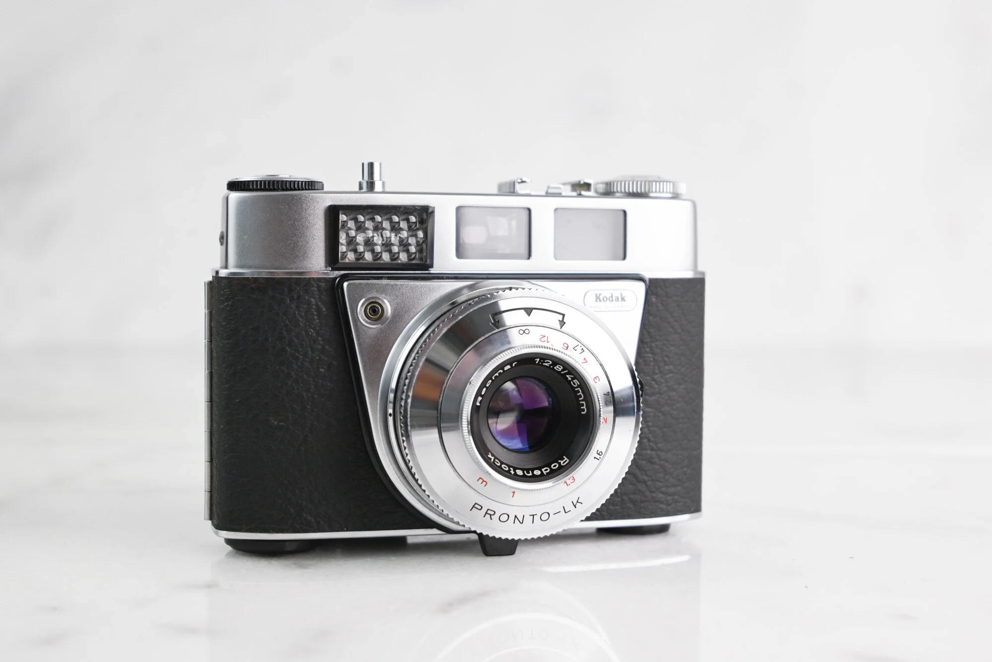 Kodak Retinette Ib with 45mm F/2.8 Lens - Fully Functional 35mm Film Scale Focus Camera