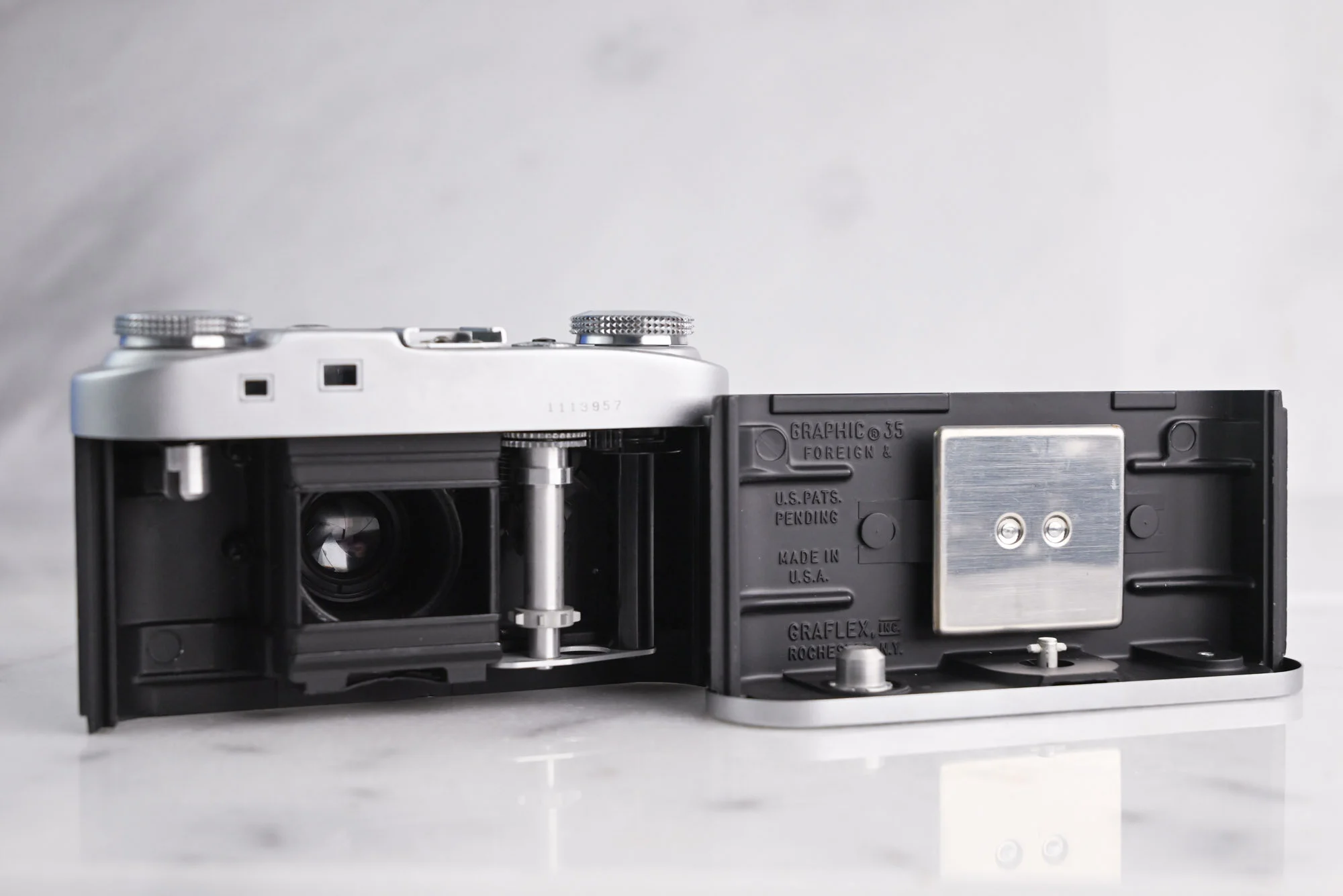 Graflex Graphic 35 35mm Film Rangefinder Camera - Fully Functional — F ...