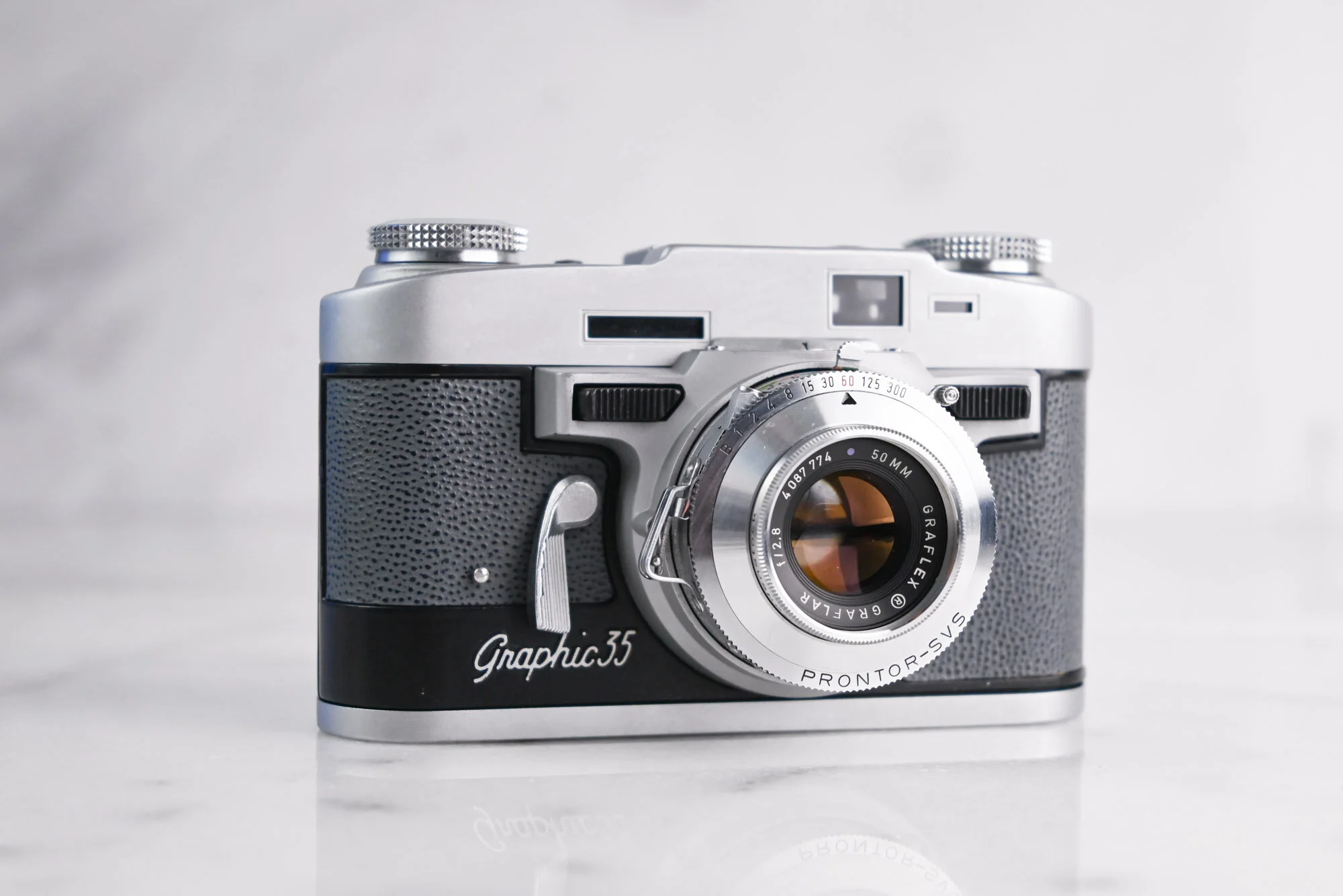 Graflex Graphic 35 35mm Film Rangefinder Camera - Fully Functional