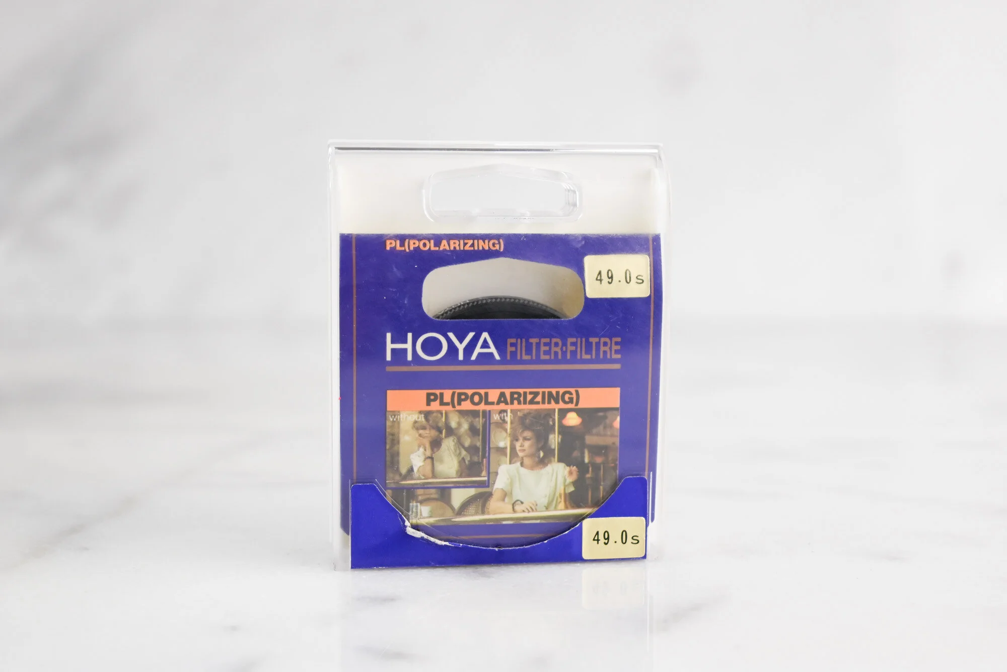 Hoya Circular Polarizing Lens Filter with Case, Fits 49mm Diameter Lenses