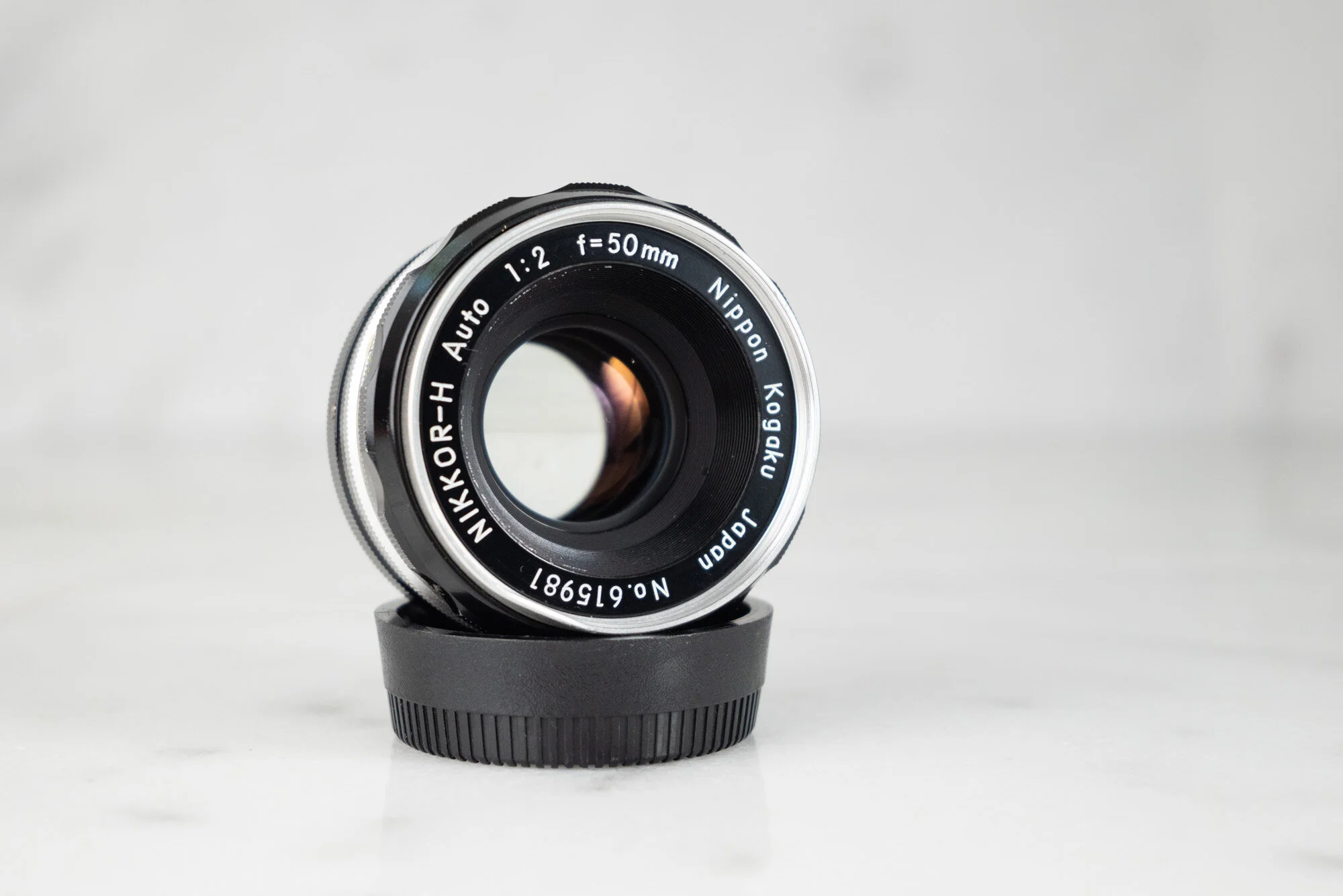 Nikon Nikkor H Auto 50mm F/2 Fast Prime Standard Lens - Non AI with Prong