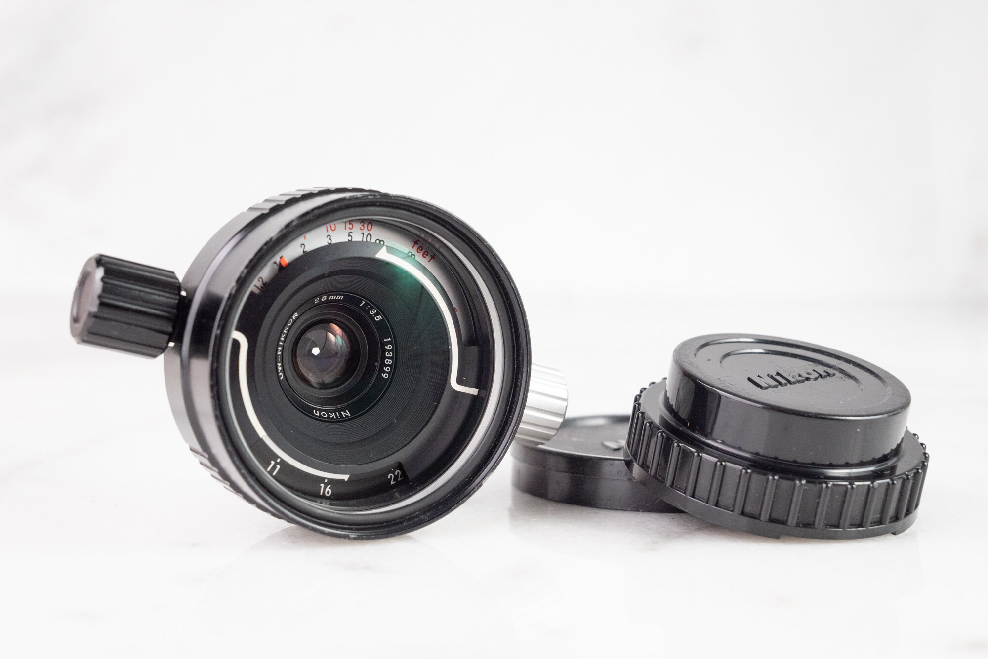 Nikon Nikonos UW-Nikkor 28mm F/3.5 for Underwater Nikonos Cameras with Caps  — F Stop Cameras