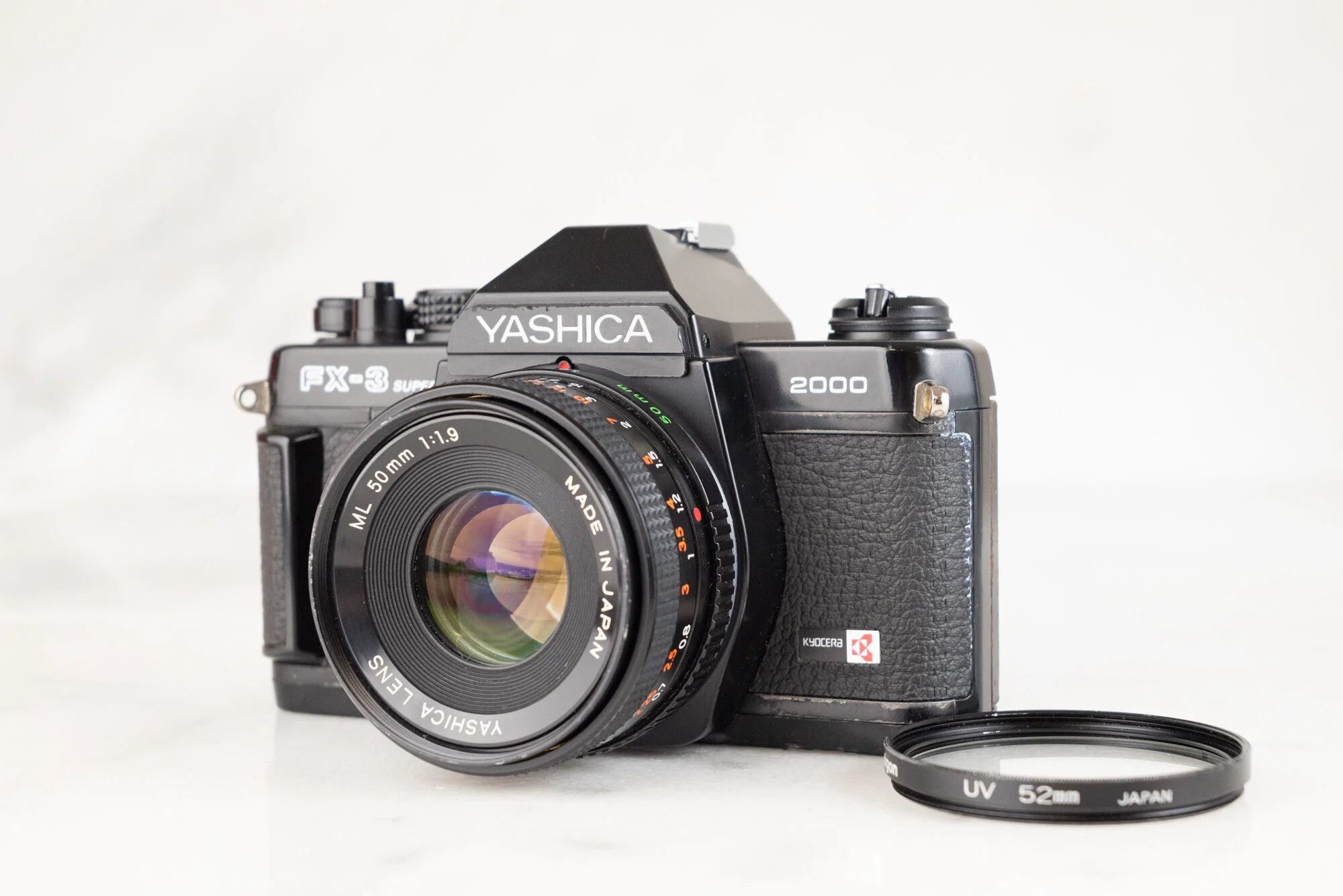 Yashica FX3 Super 2000 35mm SLR Film Camera with Yashica ML 50mm Fast  Prime Lens Fully Functional — F Stop Cameras