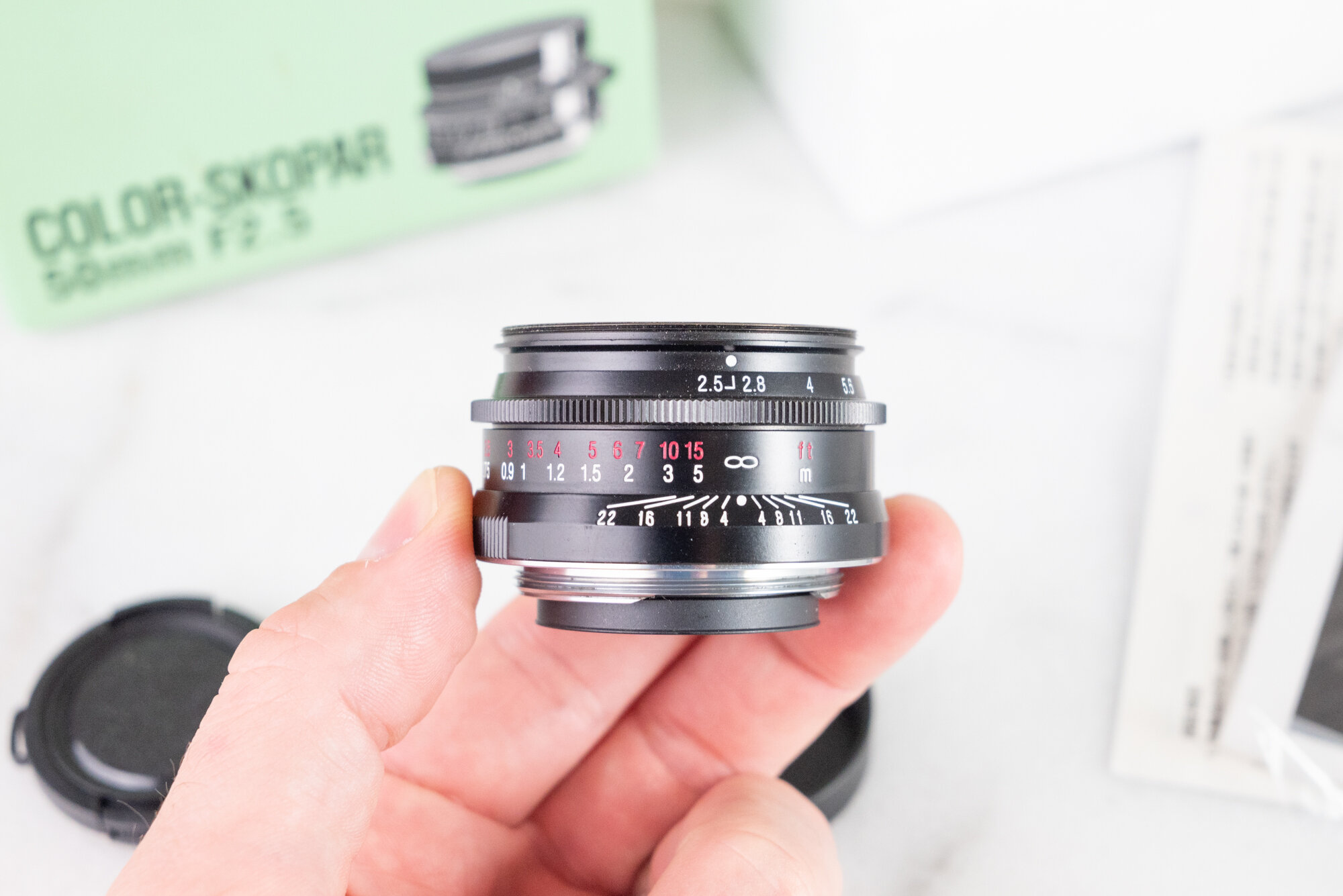 Rangefinder Voigtlander 50mm Ltm Brand New Voigtlander NOKTON 50mm