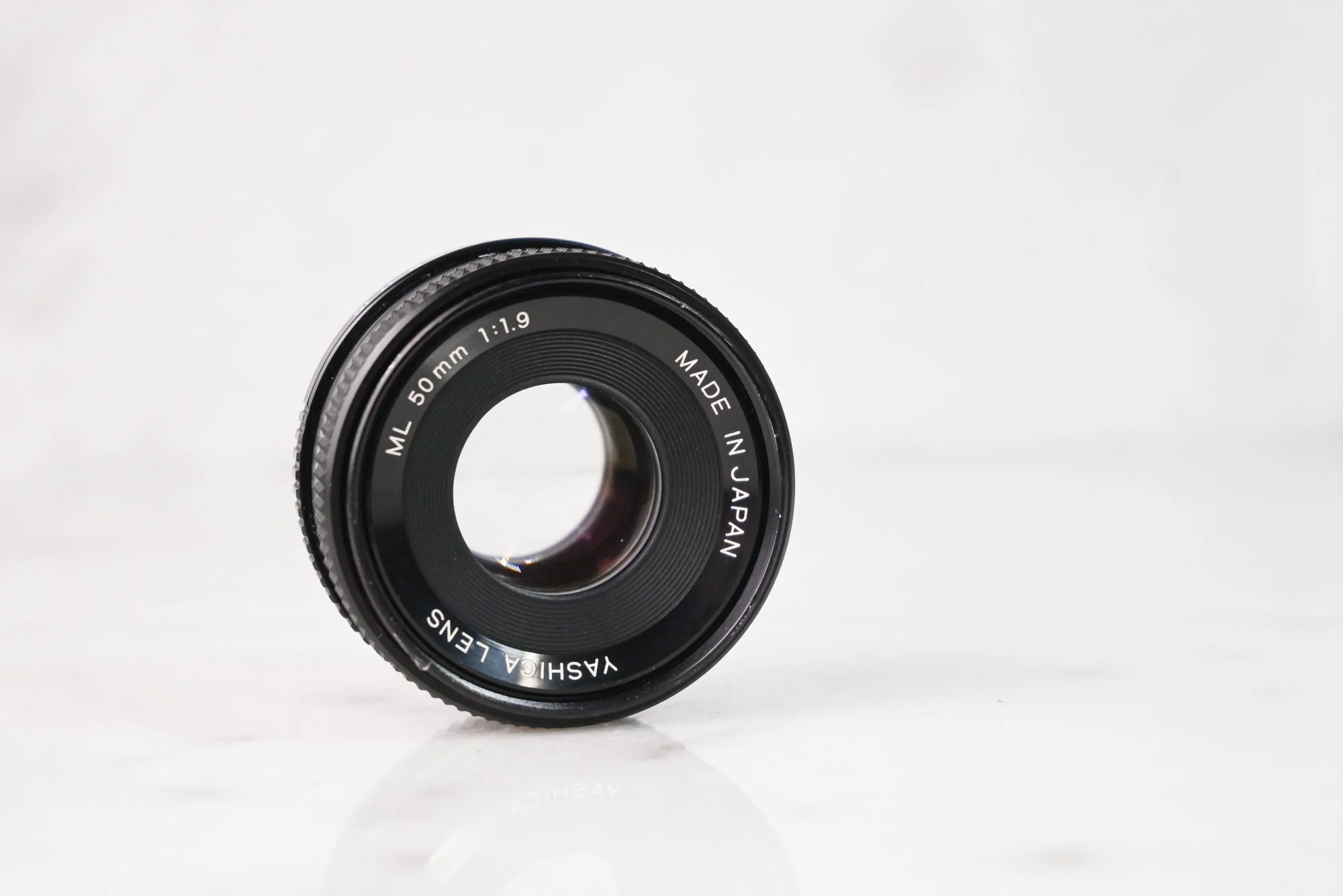 Yashica ML 50mm F/1.9 Fast Prime Lens for Yashica and Contax 35mm Film Cameras