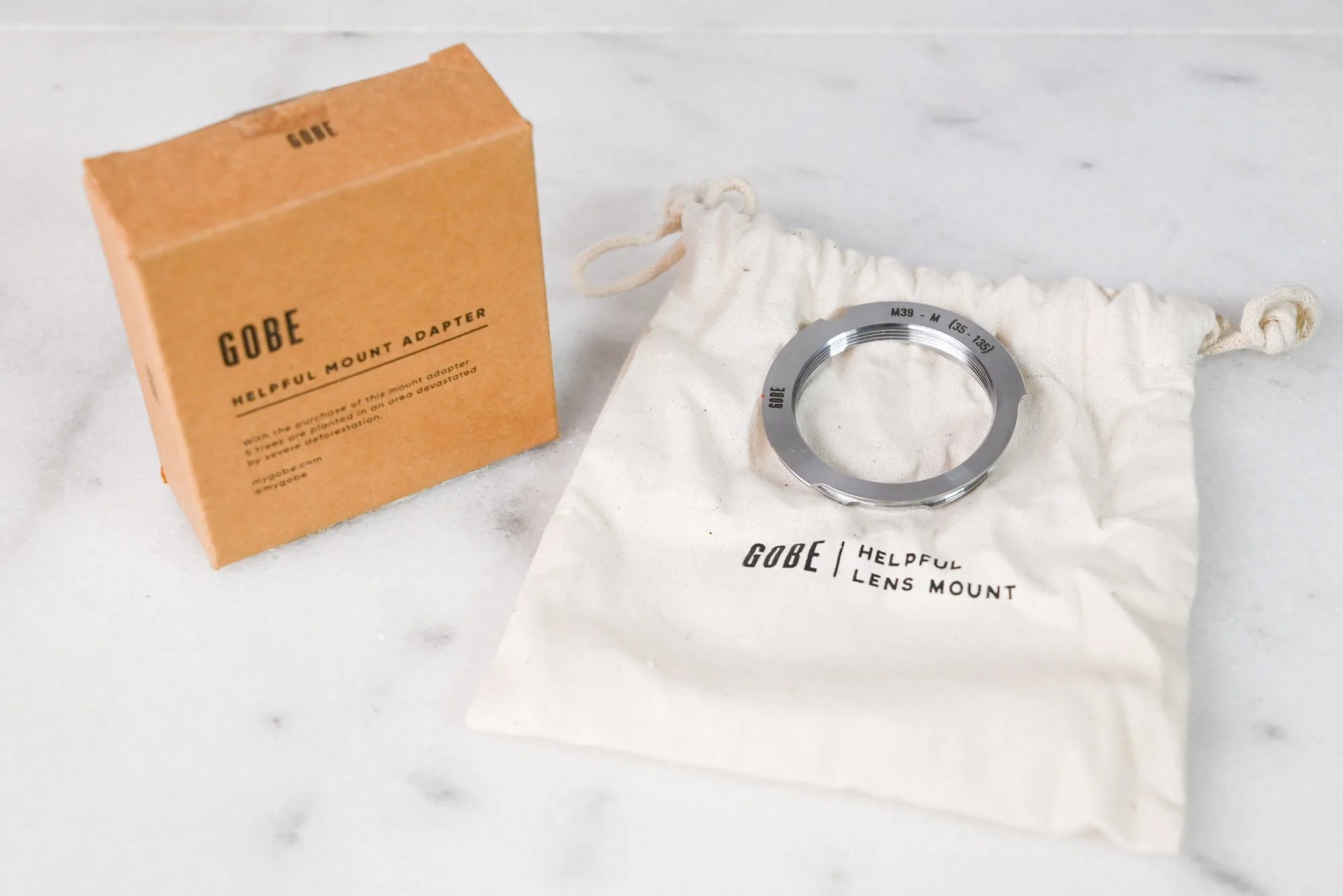 GOBE Leica Thread Mount M39 to Leica M Mount Lens Adapter