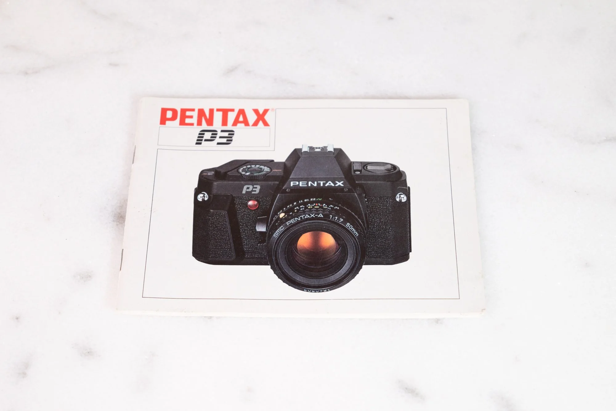 Pentax P3 Original Users Manual