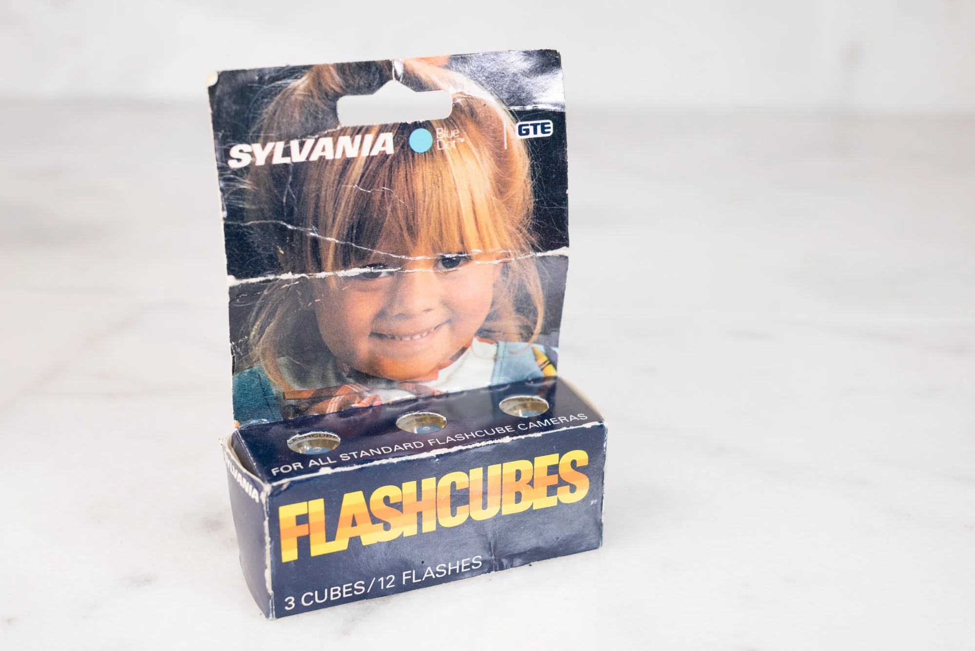 Sylvania Blue Dot Flash Cubes - 3 Cubes 12Flashes