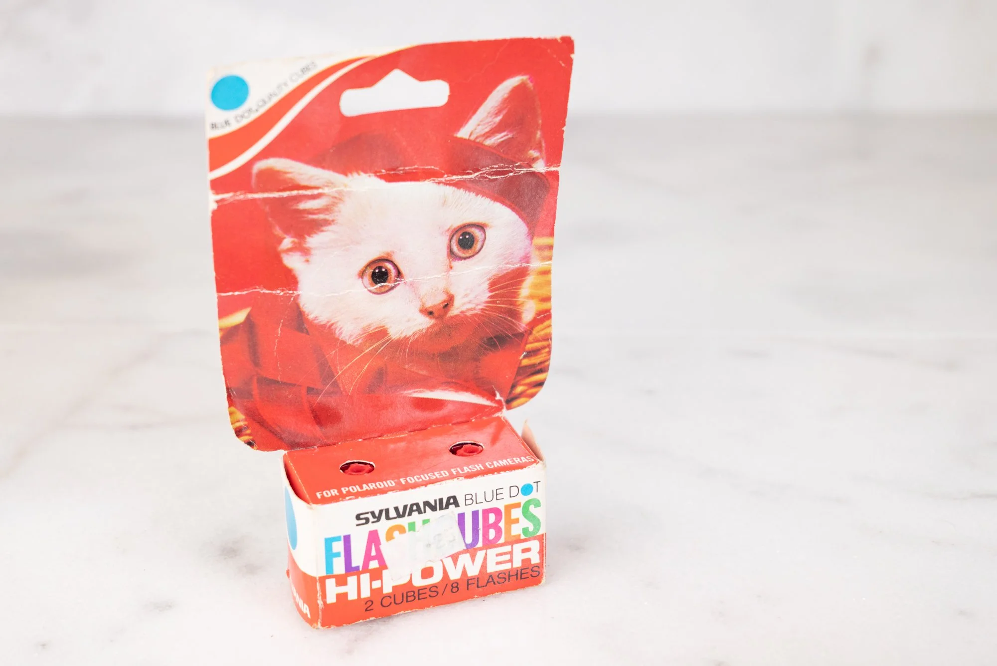 Sylvania Blue Dot Flash Cubes - 2 Cubes 8 Flashes