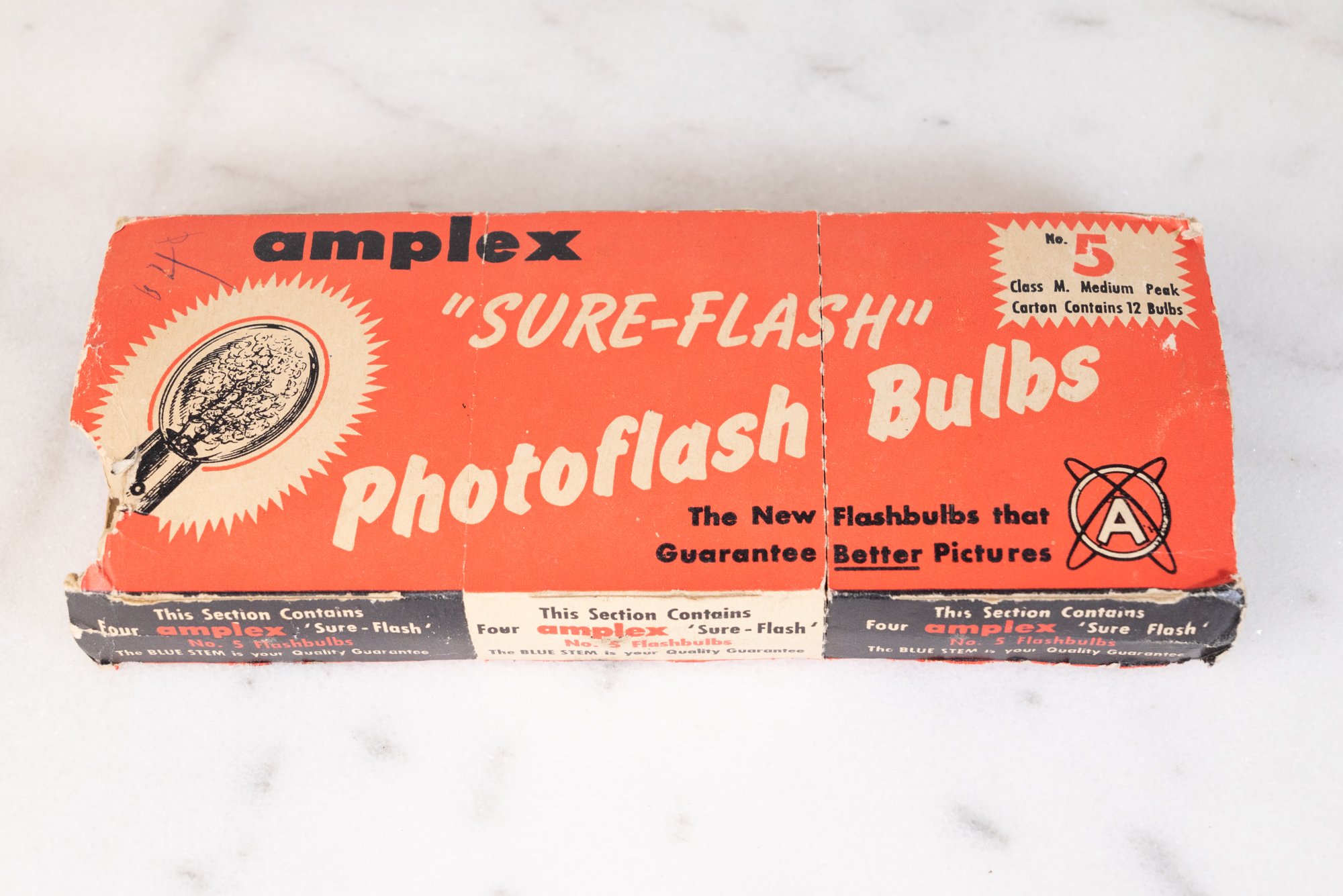 Amplex Sure Flash Class M Flash Bulbs - 12 Flashes