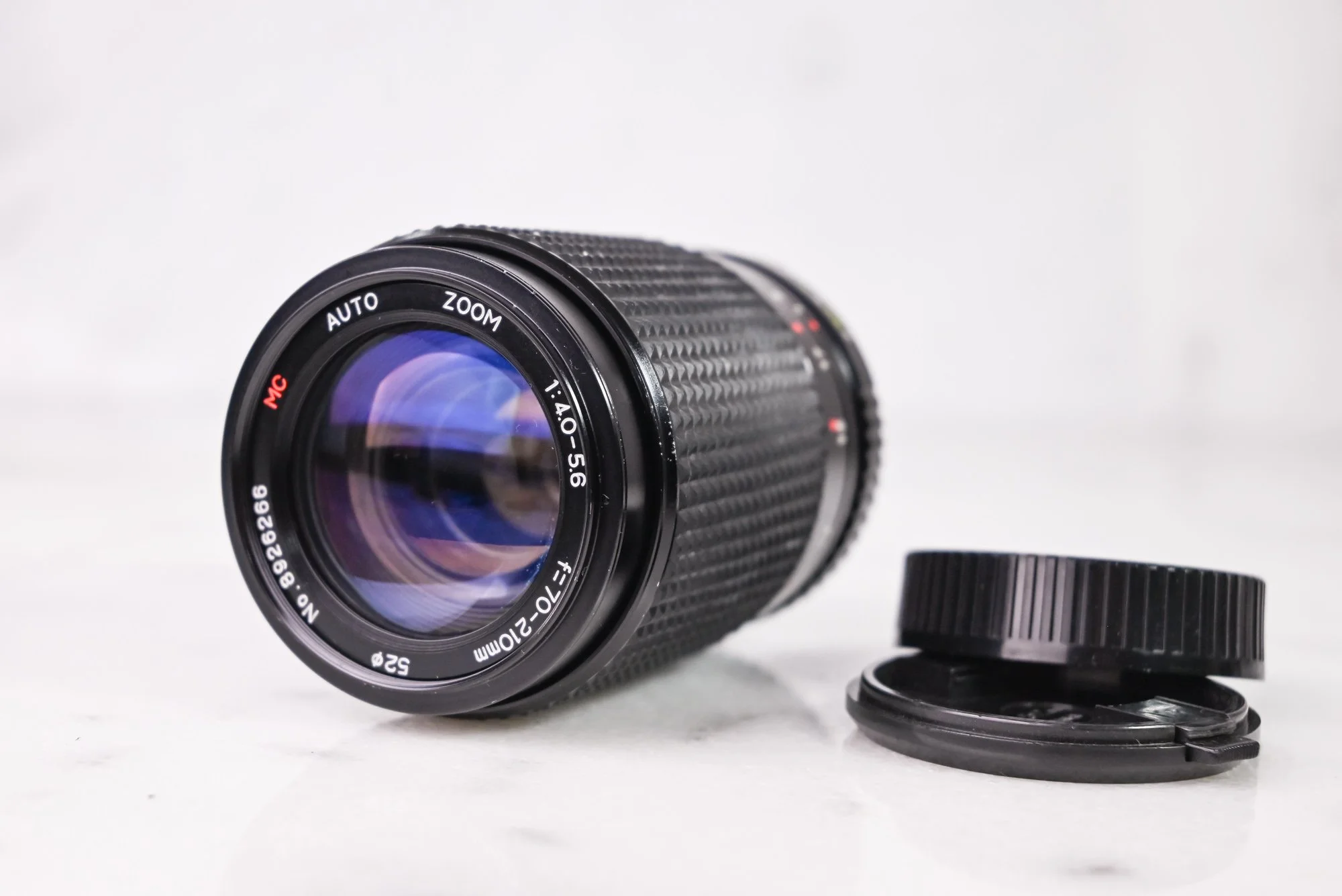 Minolta Mc/Md SR Mount 70-210mm F/4-5.6 Multi-Coated Macro Focusing Zoom Lens - for Minolta SLR Cameras