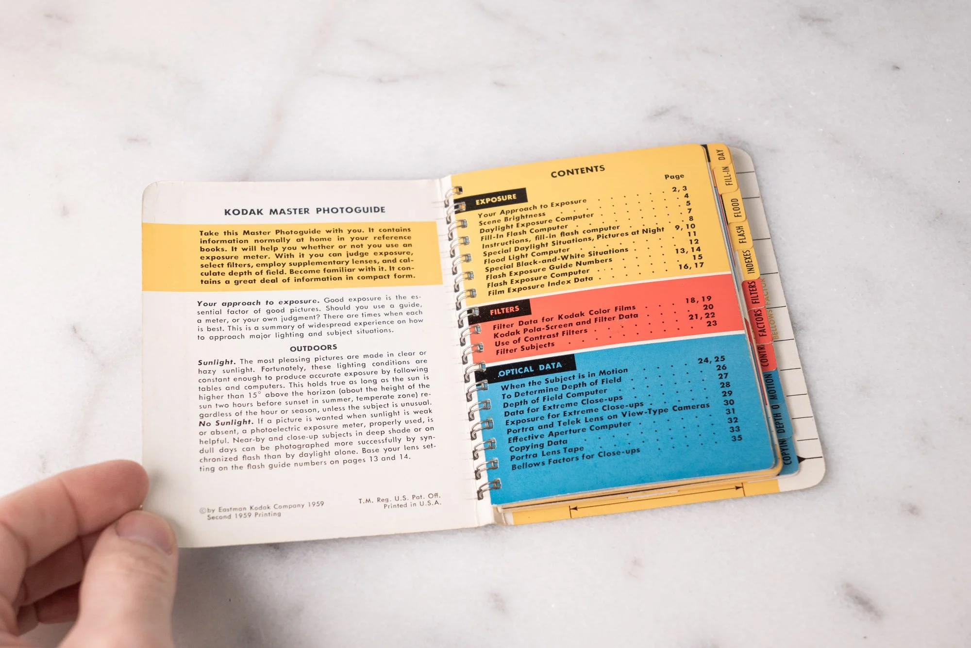 Kodak Master Photo Guide Book Original Kodak Book full of Photography