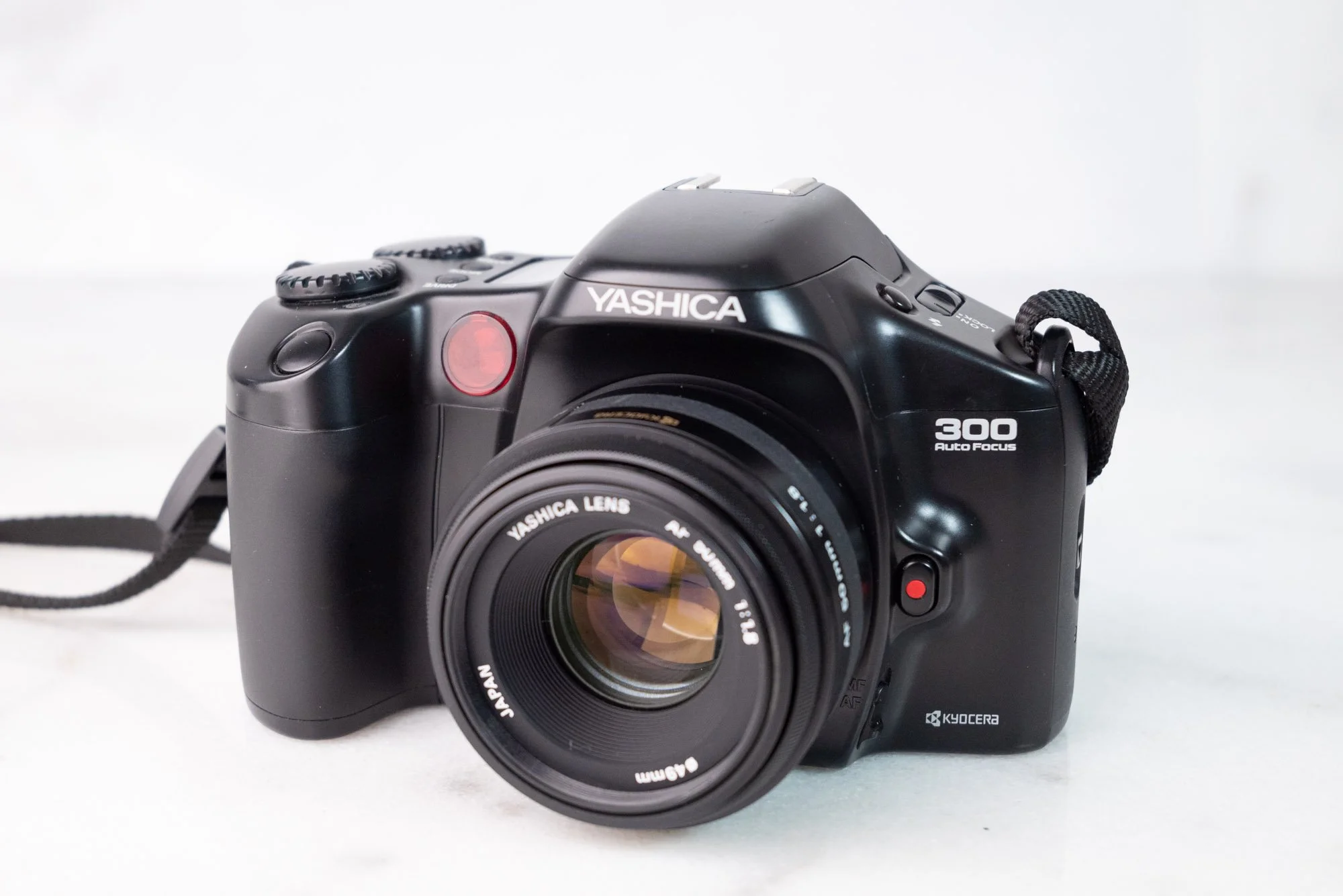 Yashica 300 AF 35mm Film SLR Camera with Yashica AF 50mm F/1.8 Fast Prime - Fully Functional