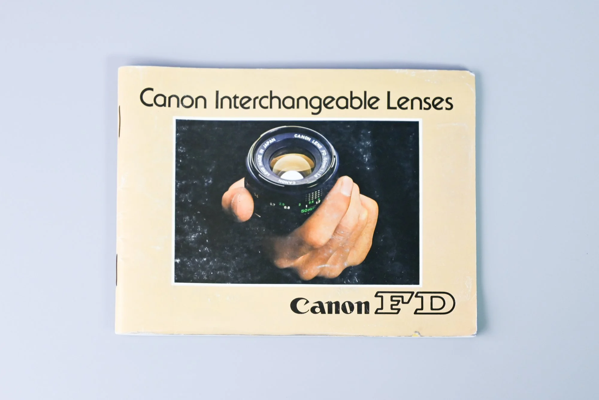 Canon FD Lenses Brochure / Manual