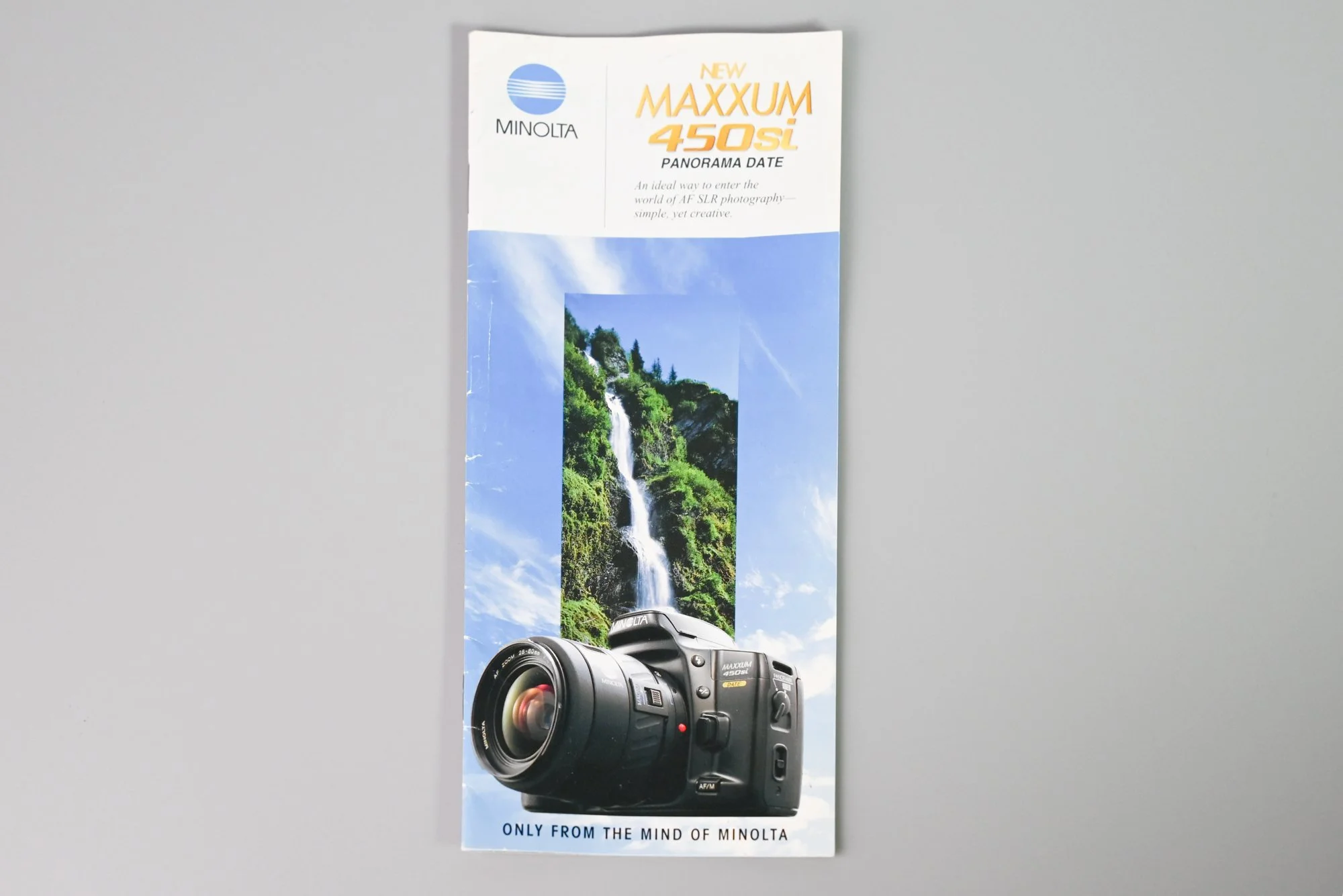 Minolta Maxxum 450 Si Original Users Manual