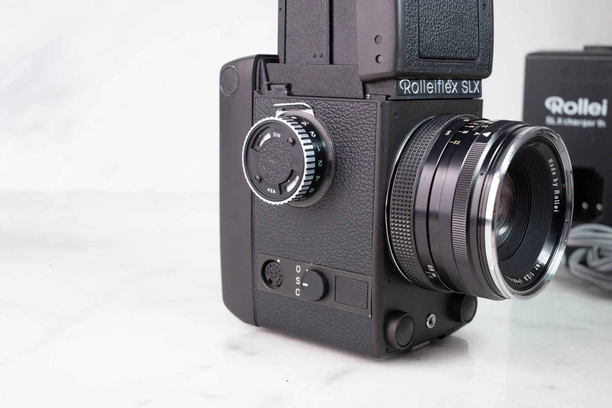 Rolleiflex SLX Medium Format Film SLR Camera with Rollei HFT 80mm 
