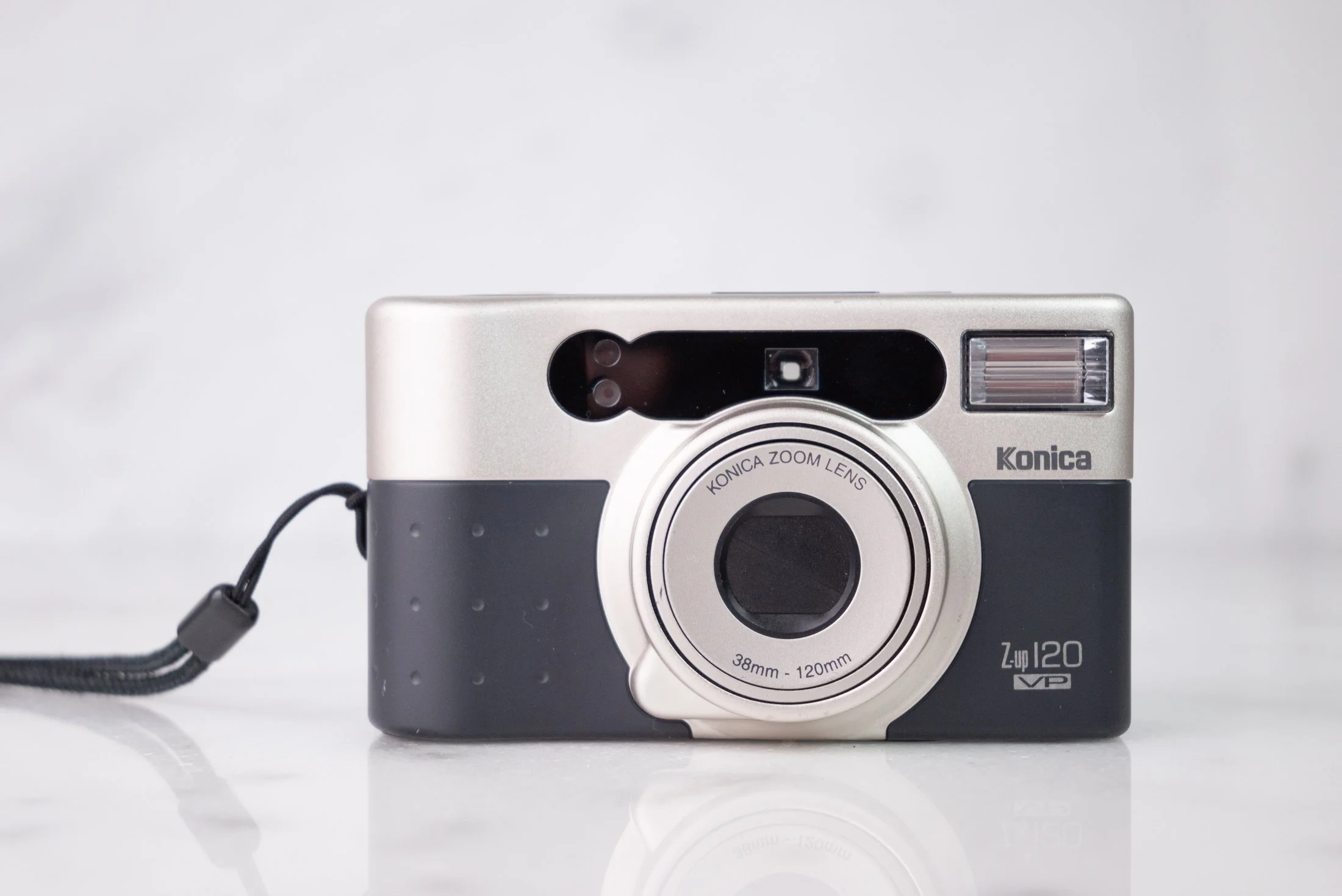 Konica Z-Up 120 VP Point and Shoot 35mm Film Camera - Fully Functional