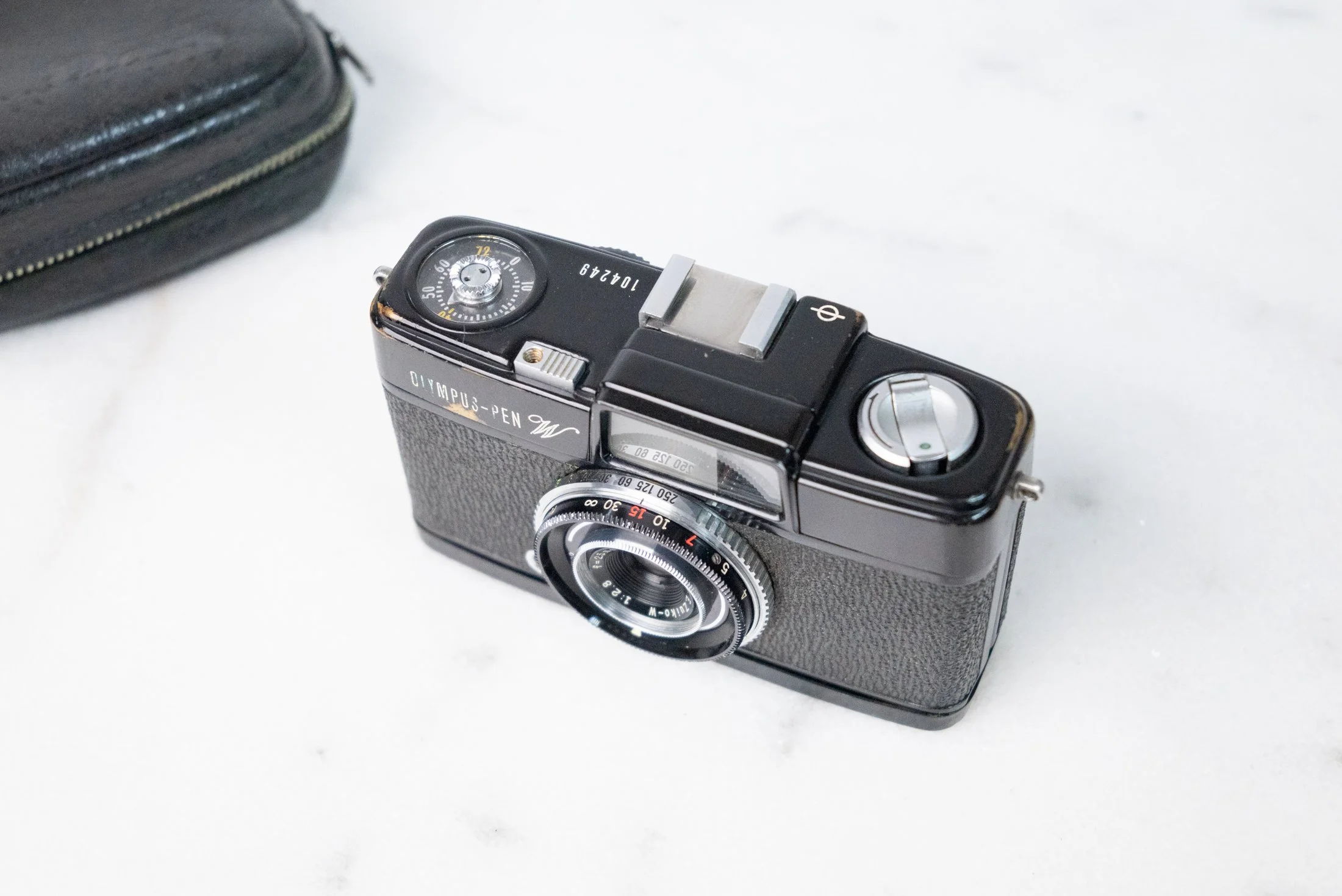 Olympus Pen W Wide Half Frame 35mm Film Camera with 