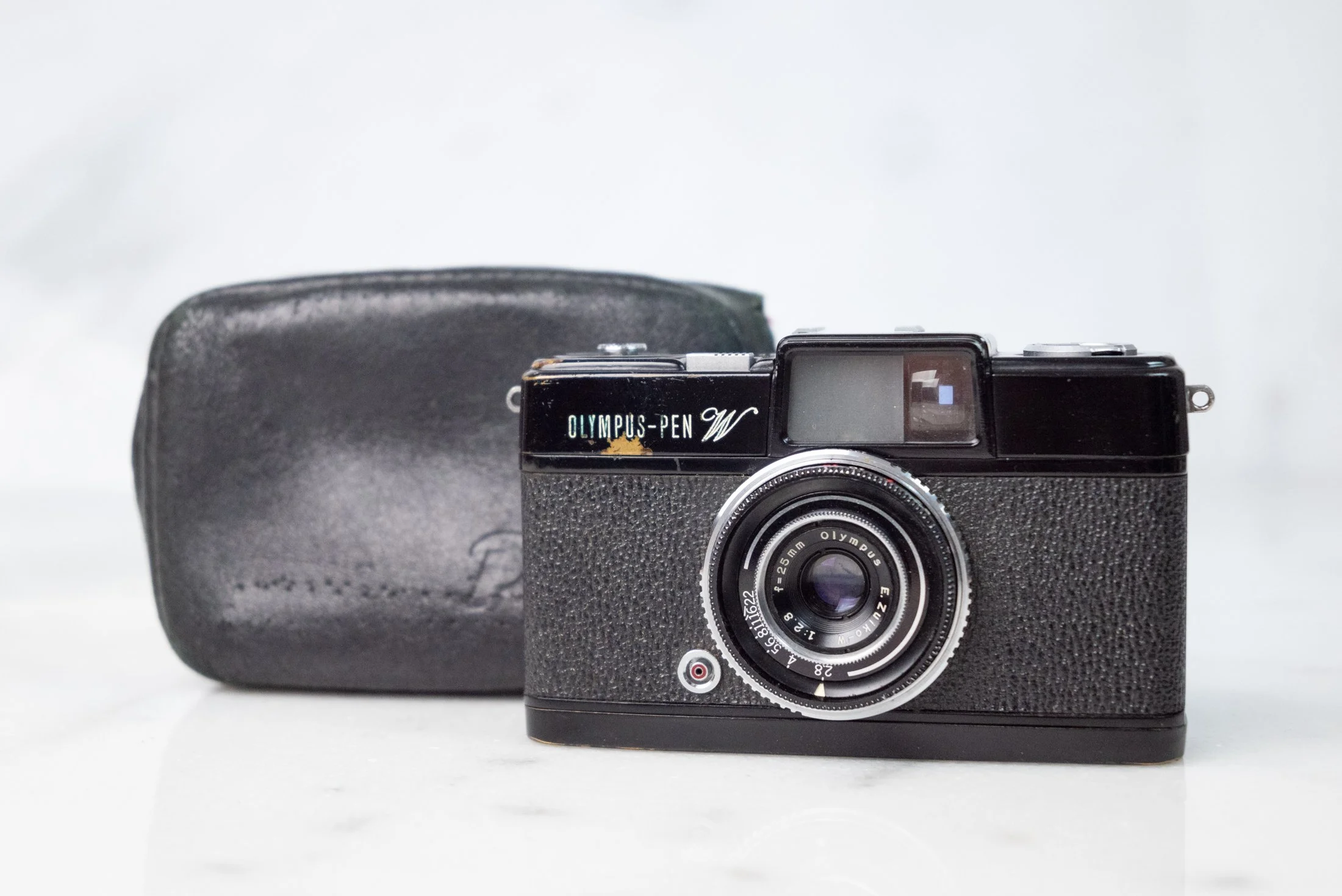 Olympus Pen W (Wide) Half Frame 35mm Film Camera with Original 