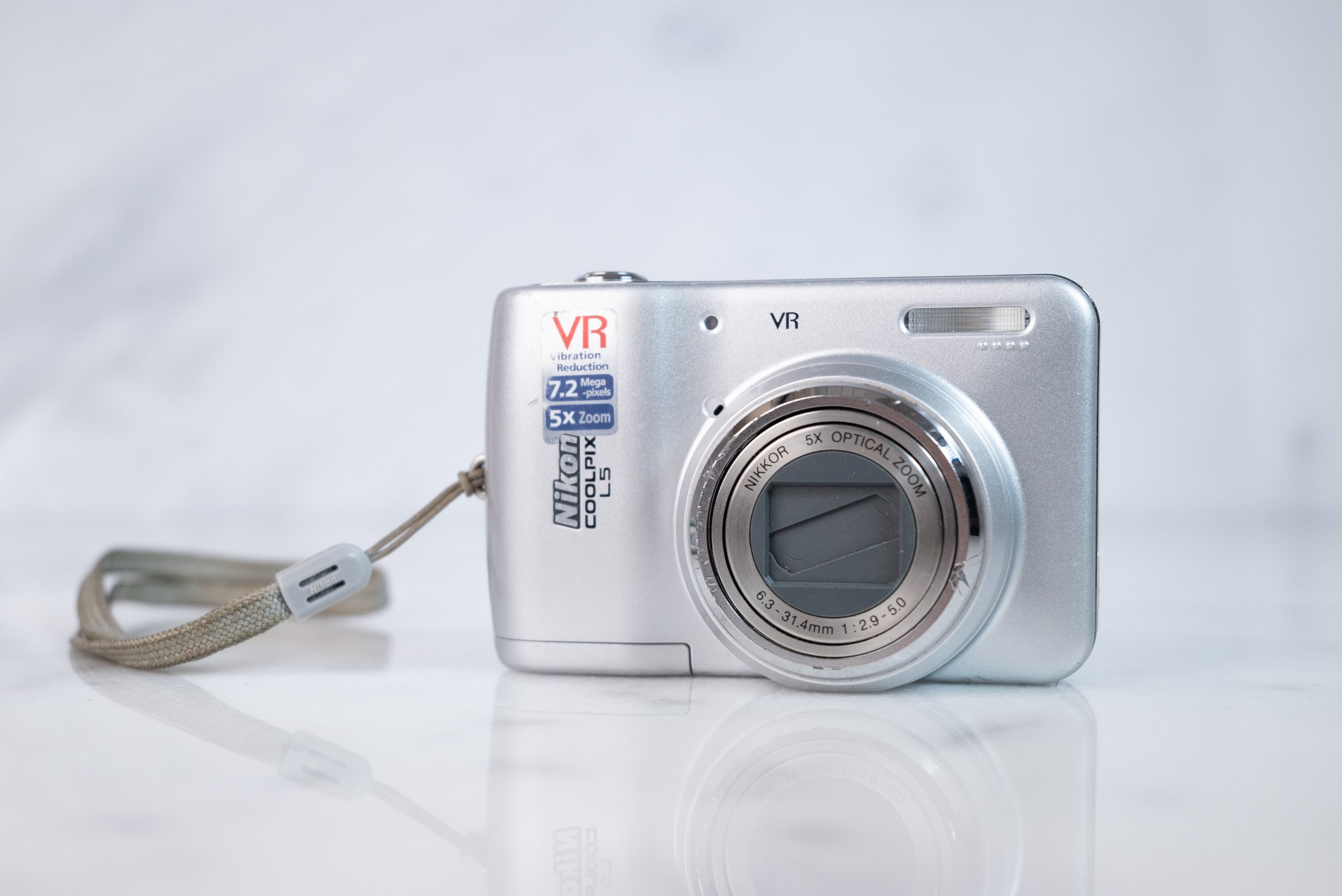 Nikon Coolpix L5 Megapixel Digicam Point and Shoot Digital Camera — F  Stop Cameras