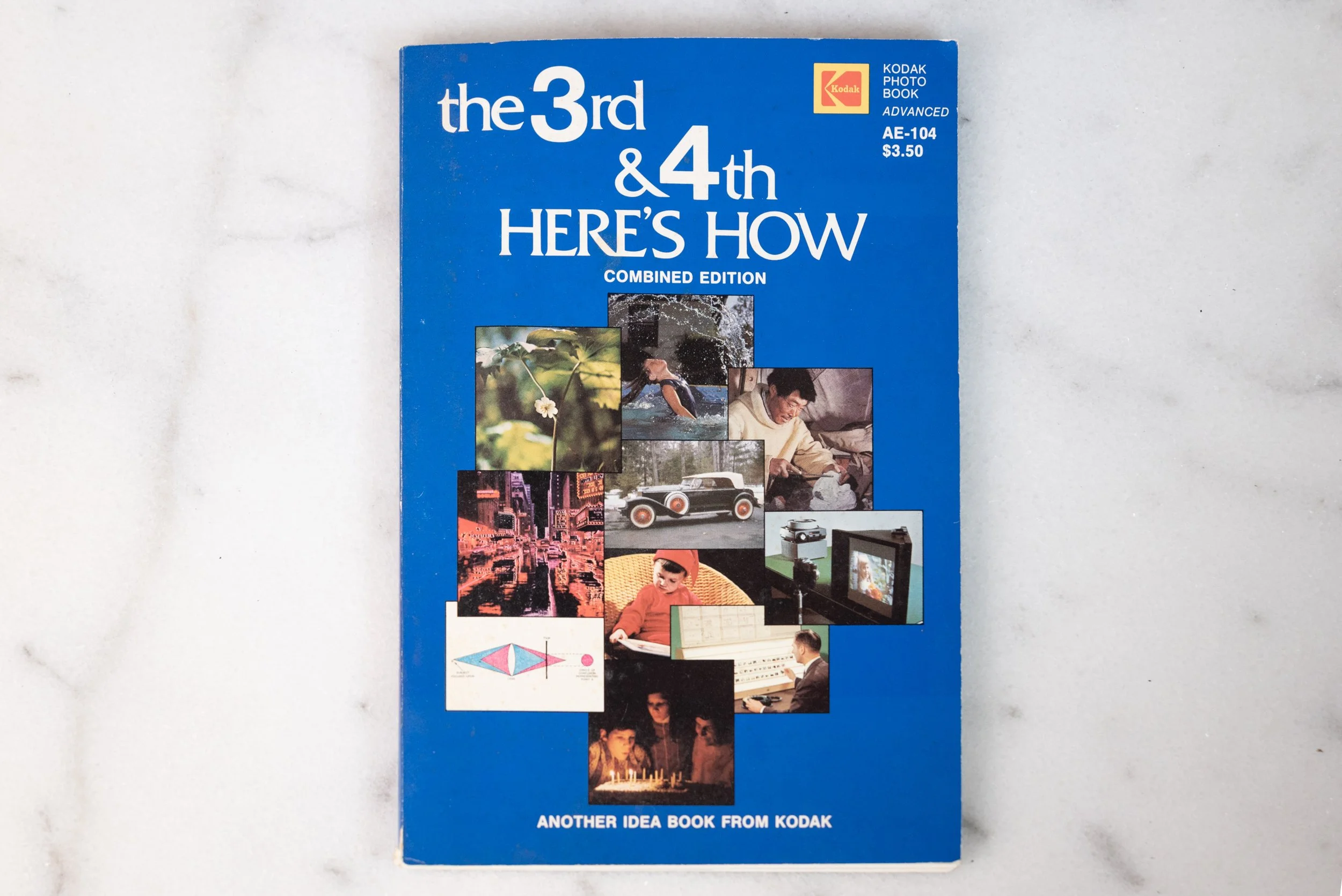 Kodak 3rd and 4th Here's How Photography Guide Book - 1970s Original Kodak Book full of Photography Techniques and Info