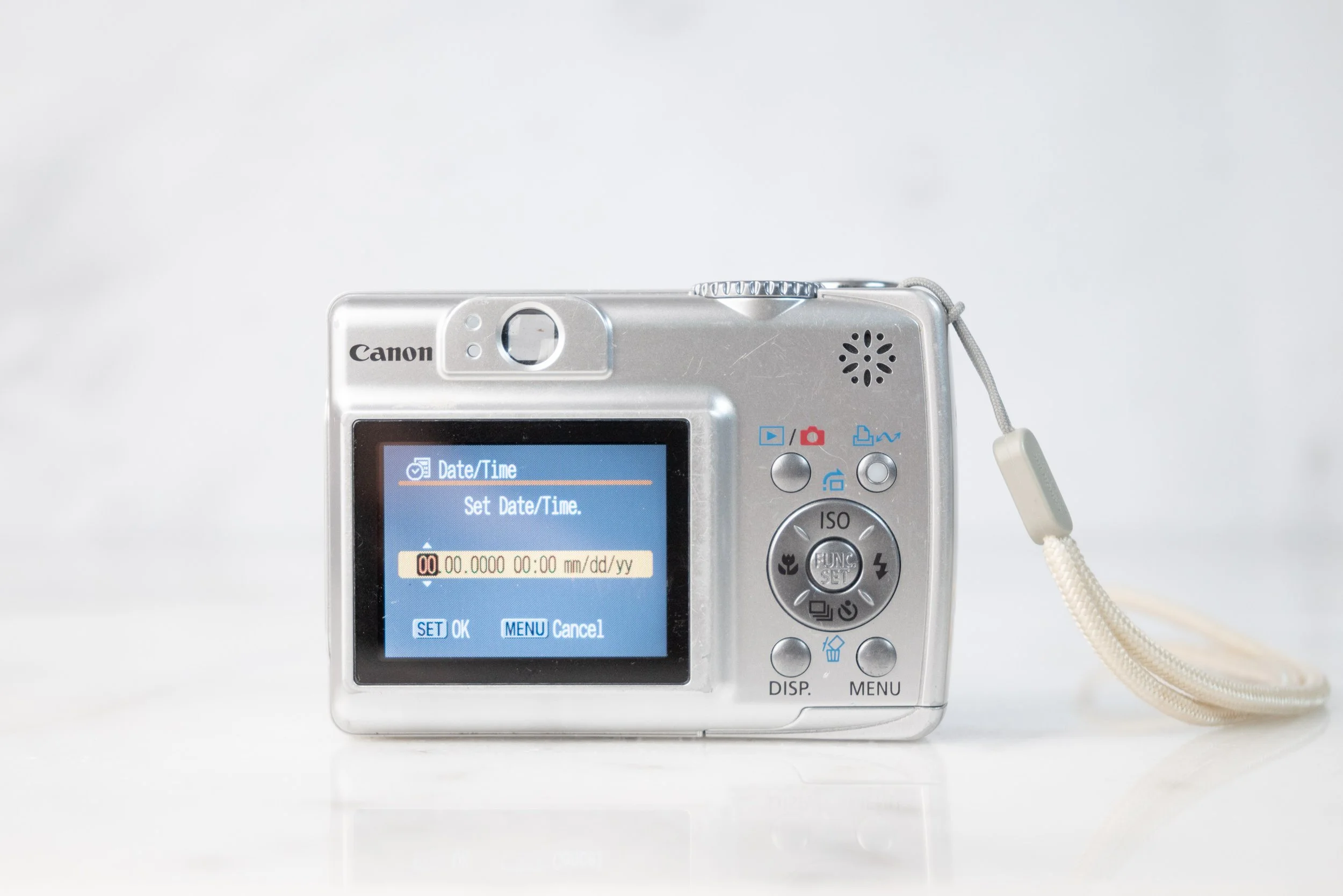 Canon PowerShot A550 7.1MP Digital Camera - Silver