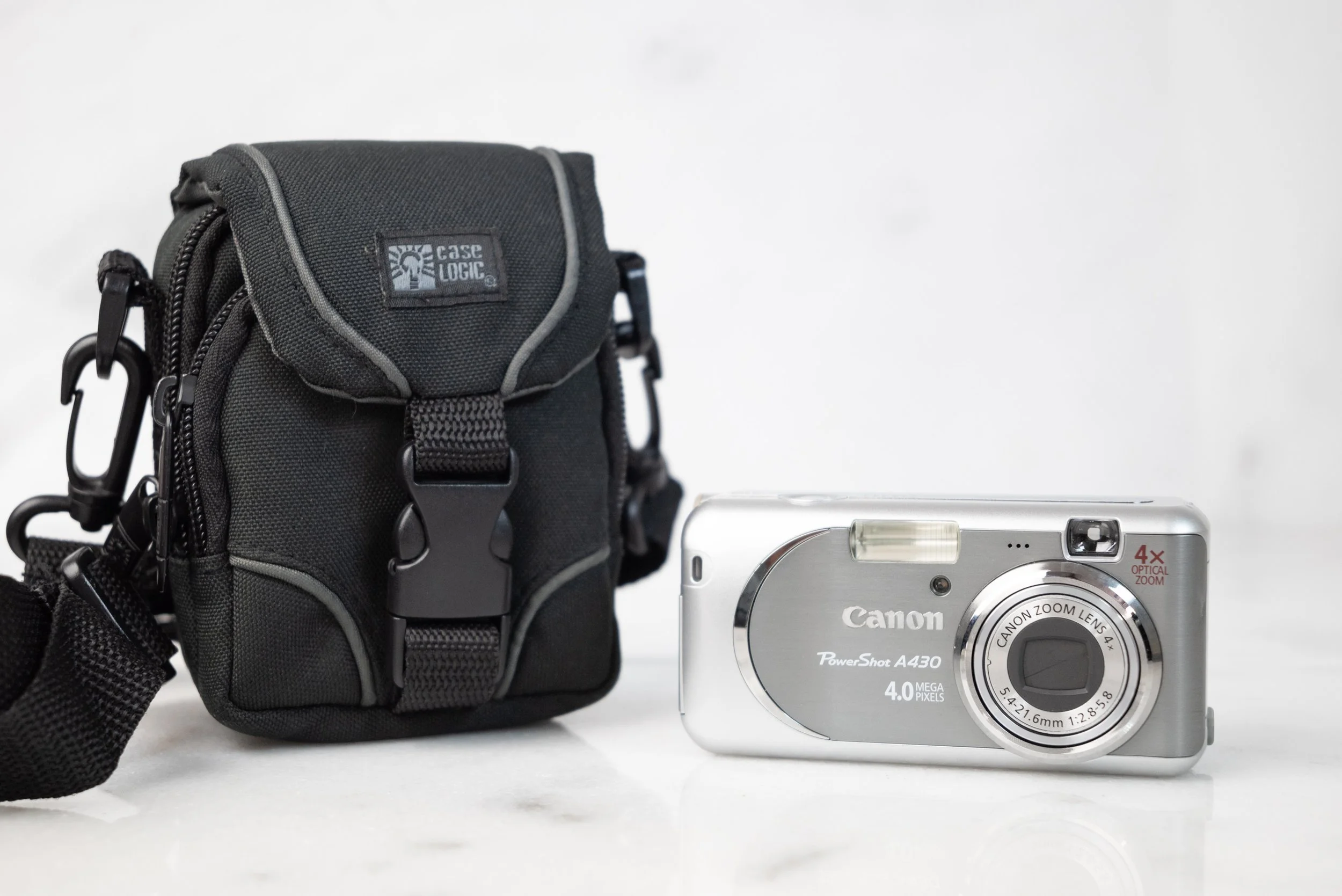 Canon Powershot A430 with SD Card and Batteries - 4 Megapixel Digital Point and Shoot Camera