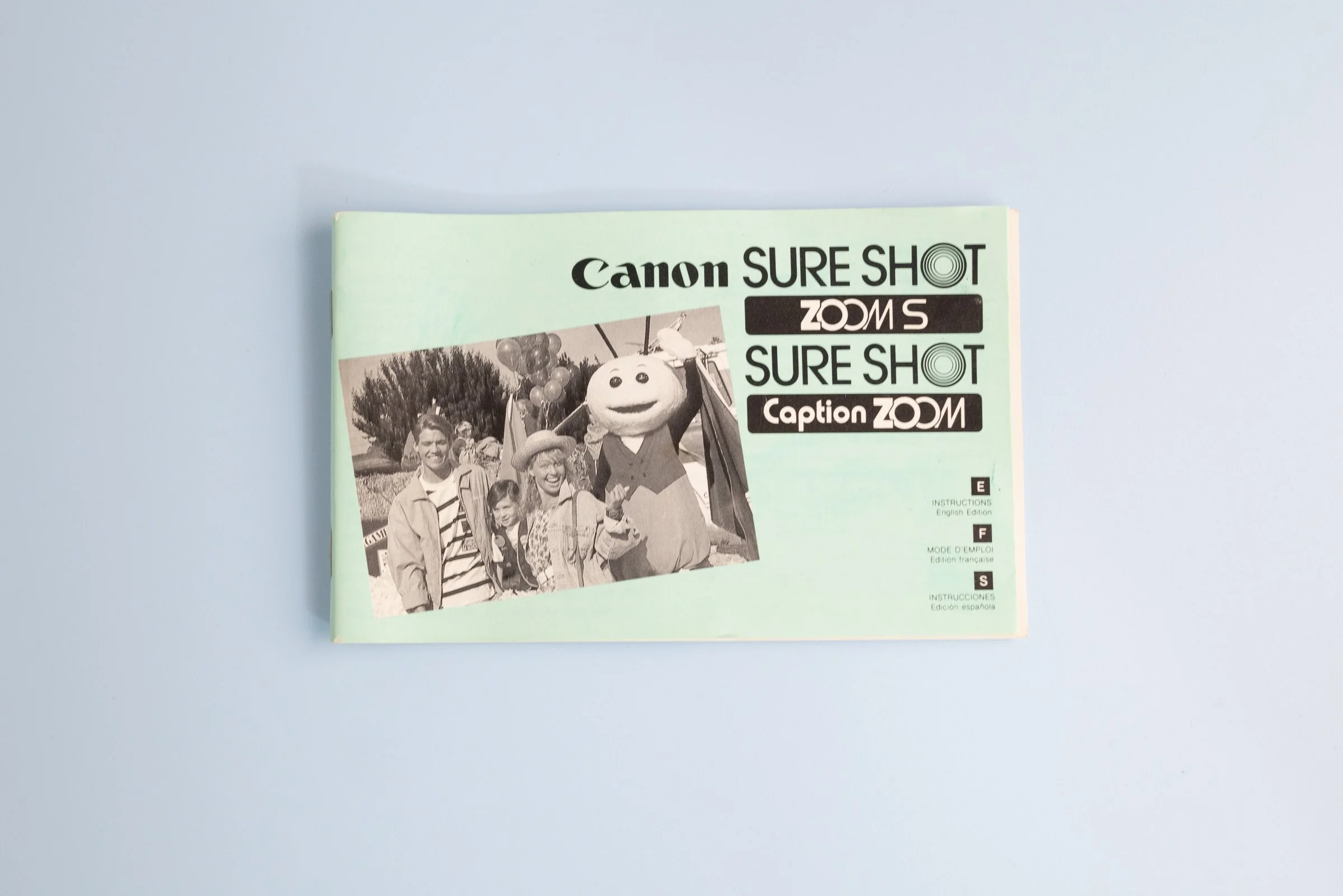 Canon Sure Shot Zoom S Original Users Manual