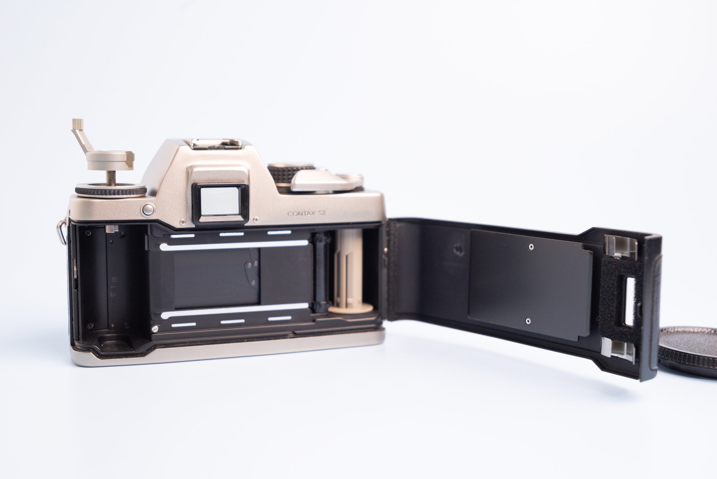 Contax S2 60 Years Edition 35mm Film SLR Camera with Body Cap — F 