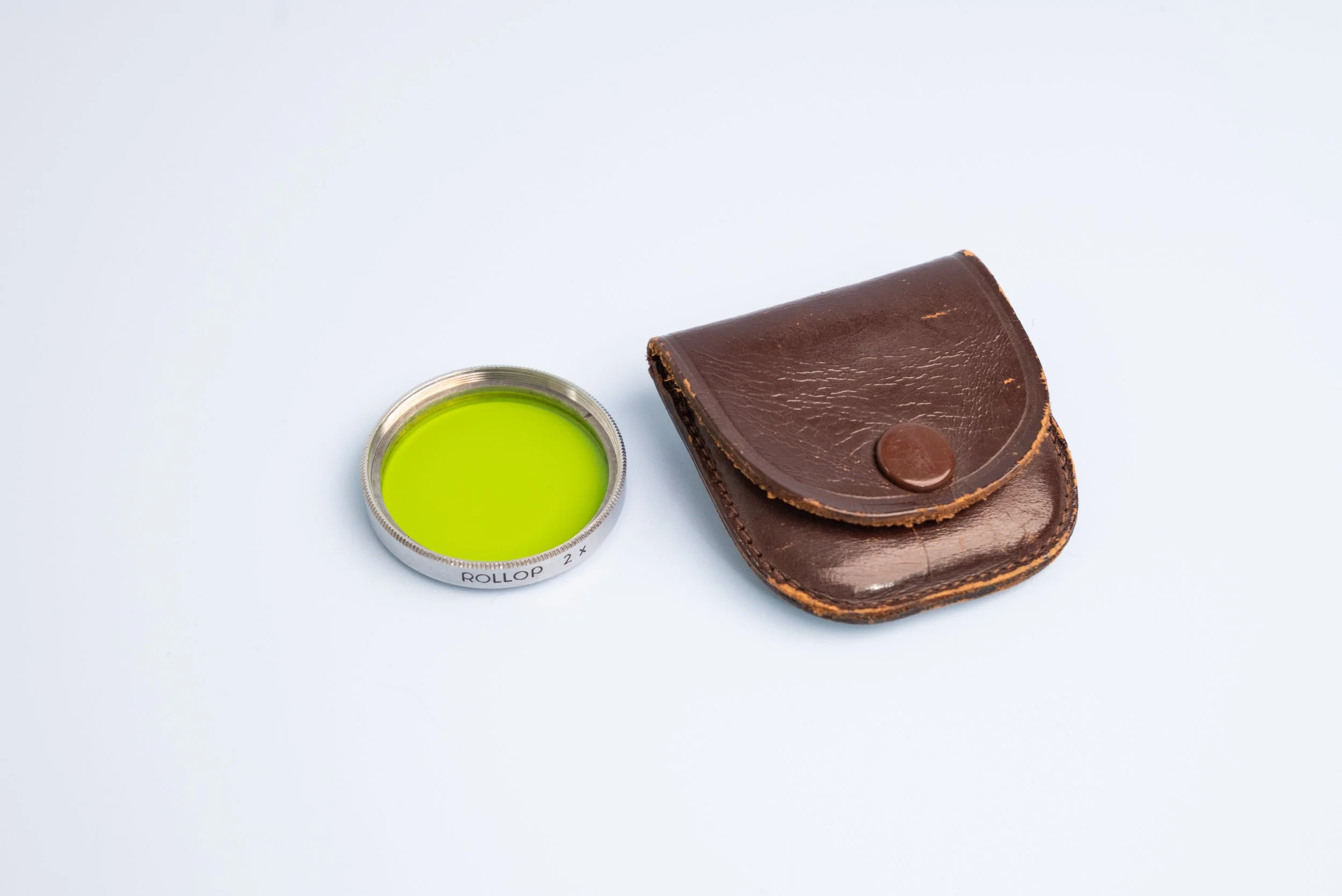 Rollop 2X Yellow Filter for Rollop TLR Medium Format Film Cameras