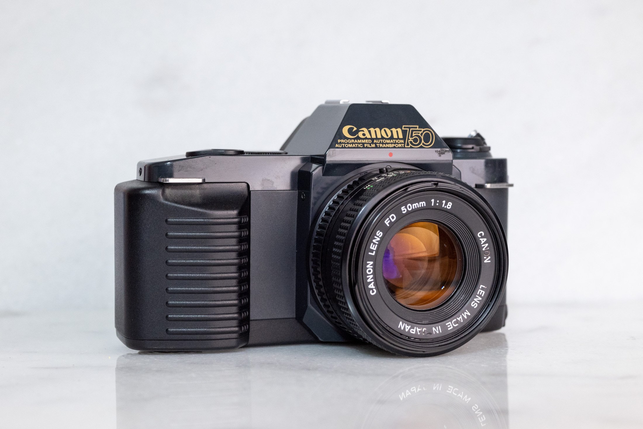 Canon A1 Vintage SLR 35mm Film Camera With F/1.8 50mm Prime Lens 