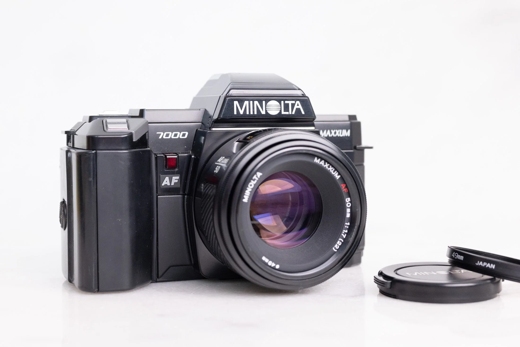 slr minolta maxxum lenses